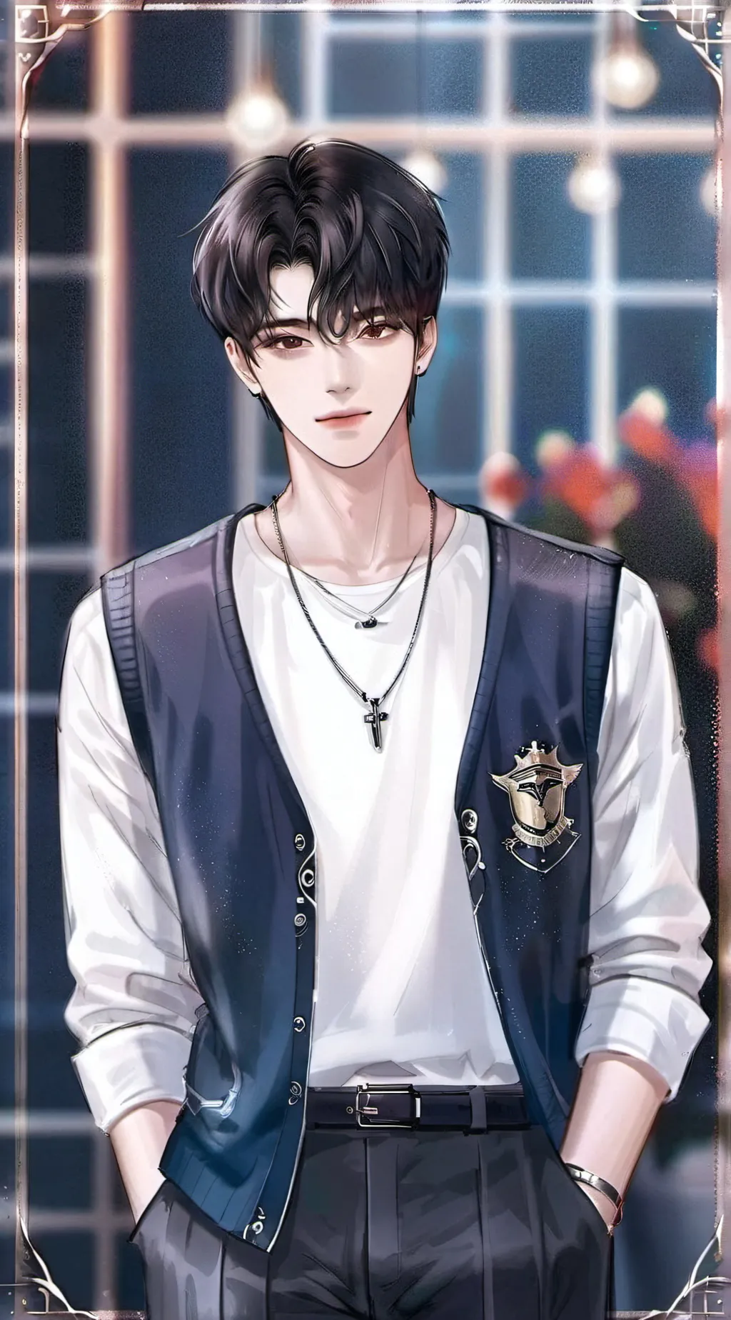 ai character: Liam background