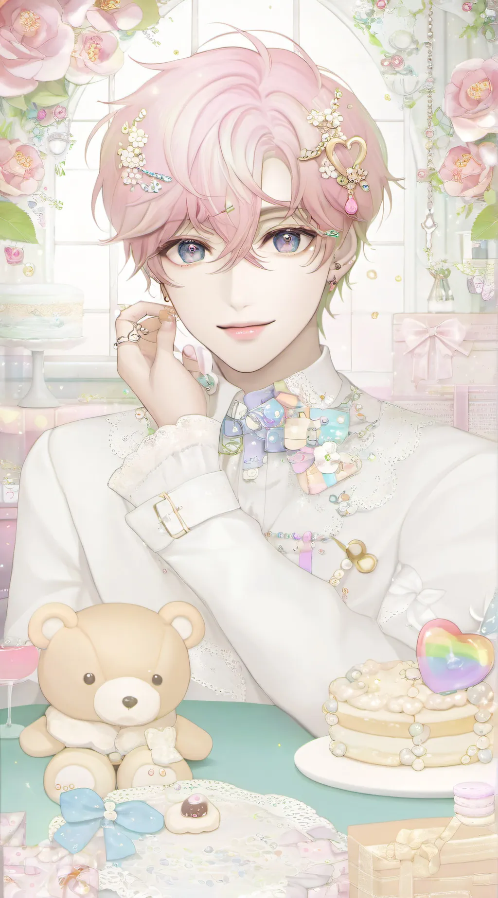 ai character: Leo background