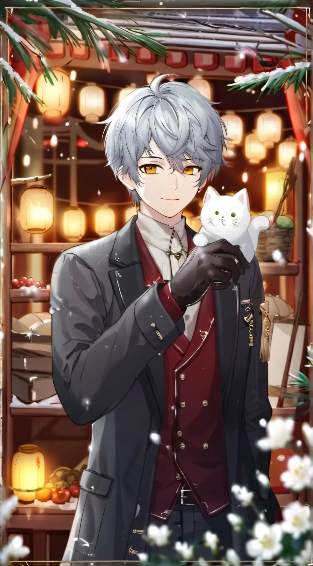 ai character: Kenji Nekosan background