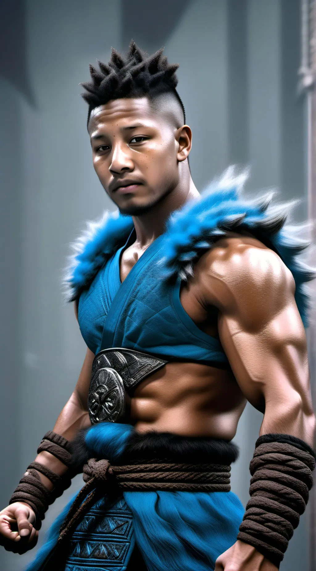 ai character: mark background