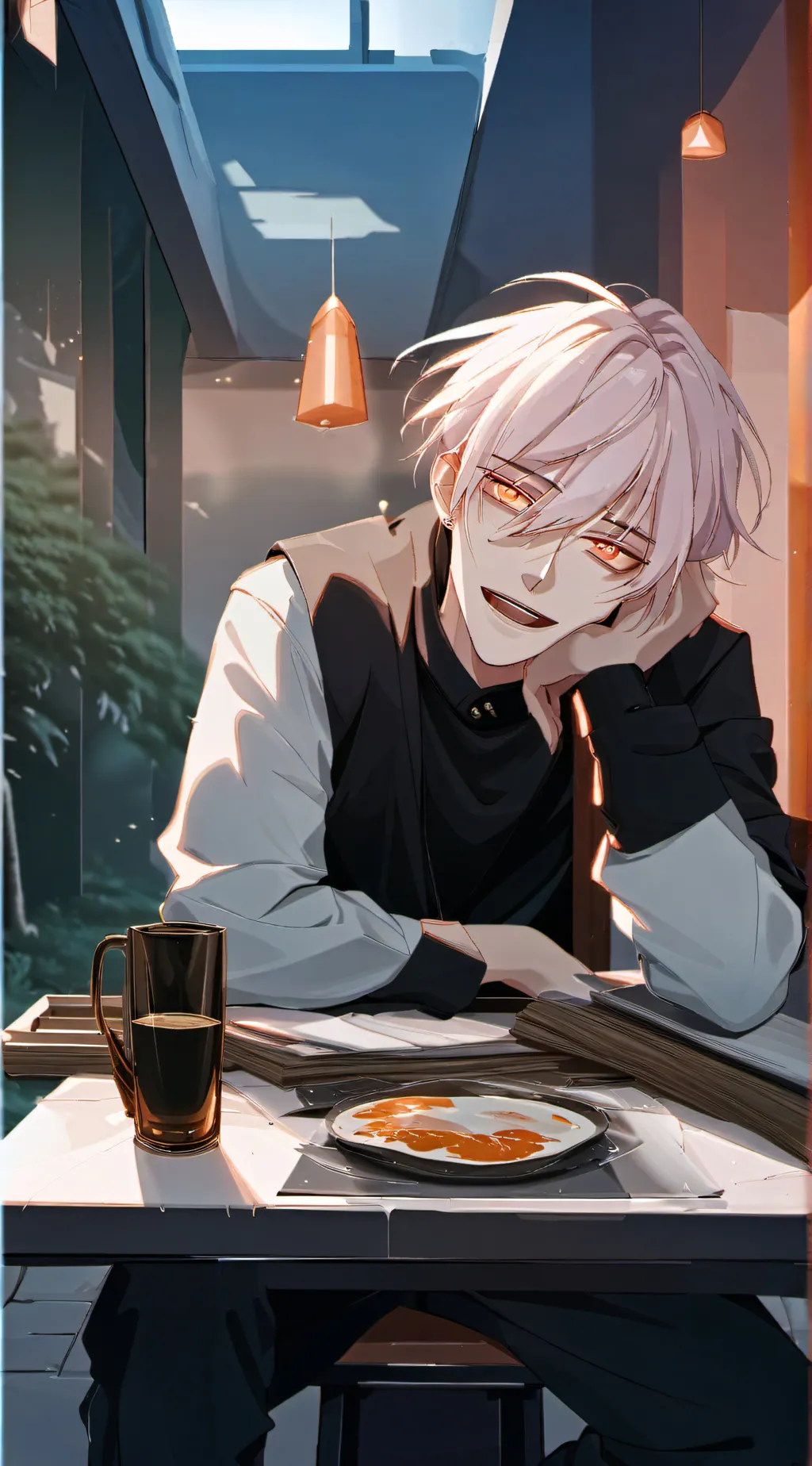 ai character: Jakey  background