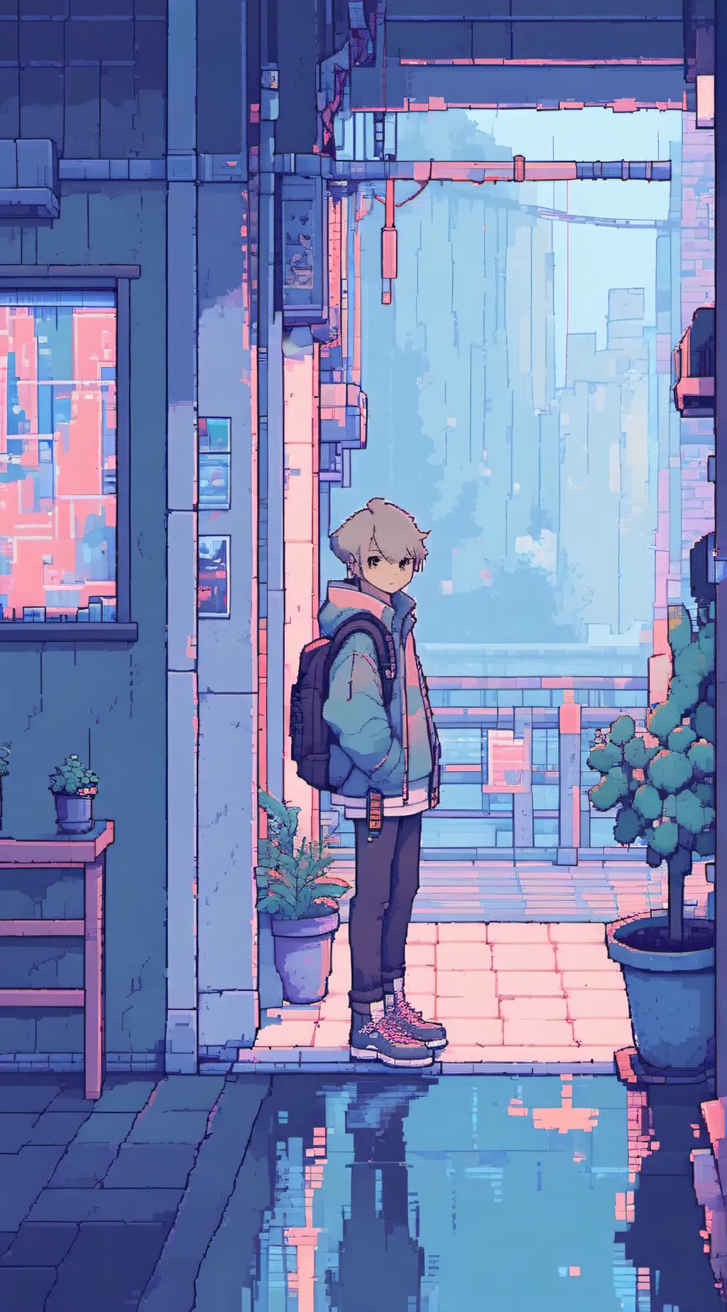 ai character:  Kim background