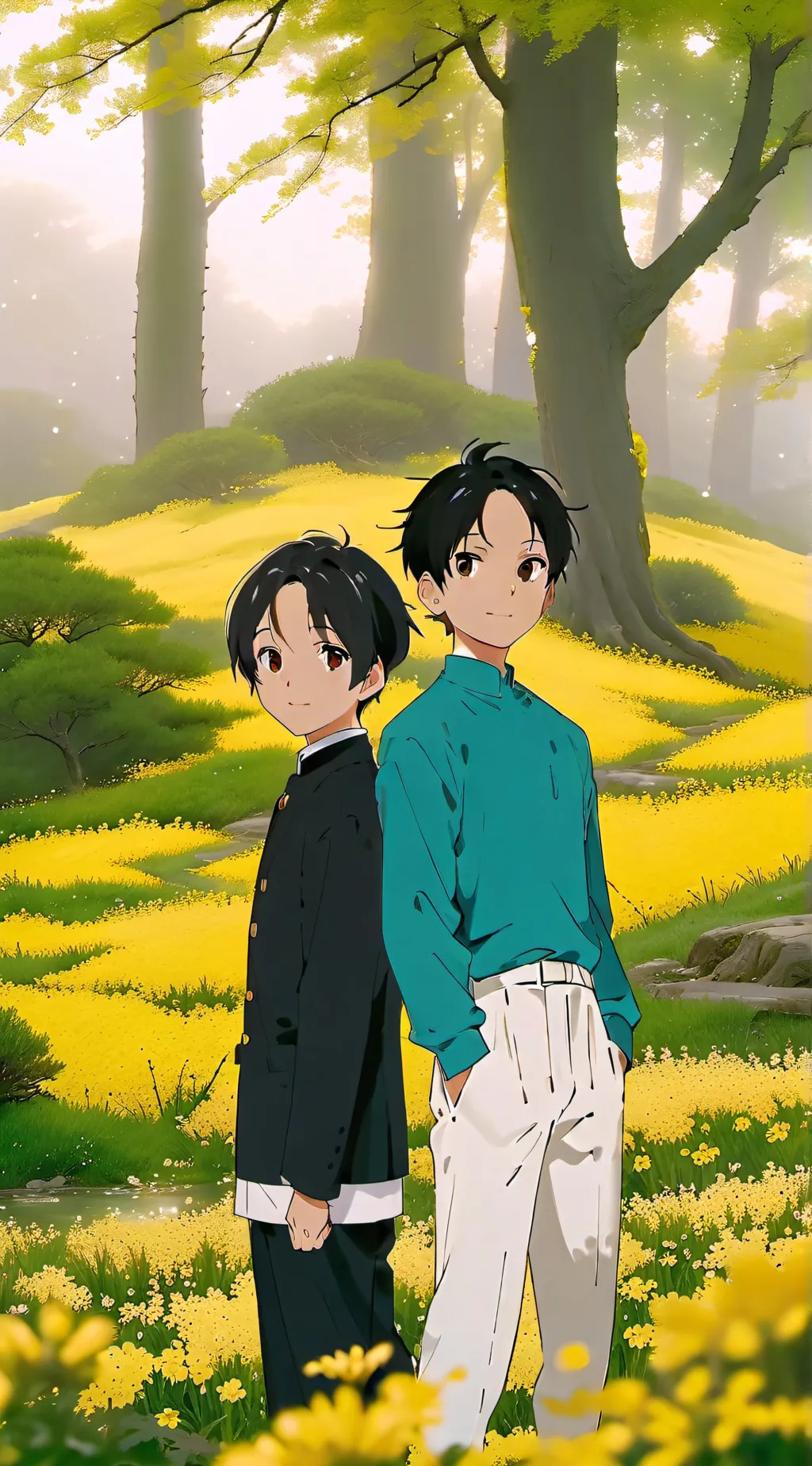 ai character: 北域萧 background