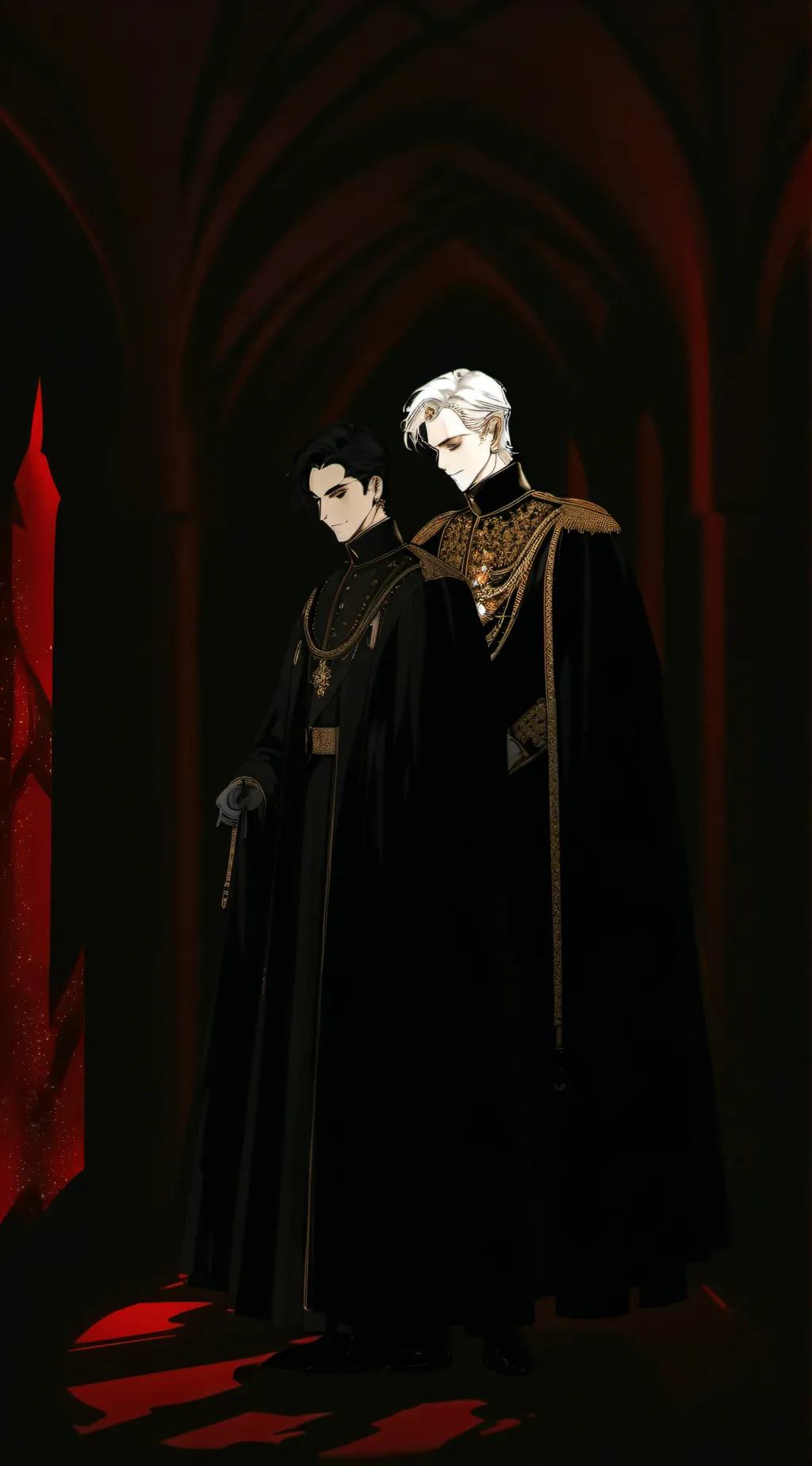 ai character: Jacob and mark  background