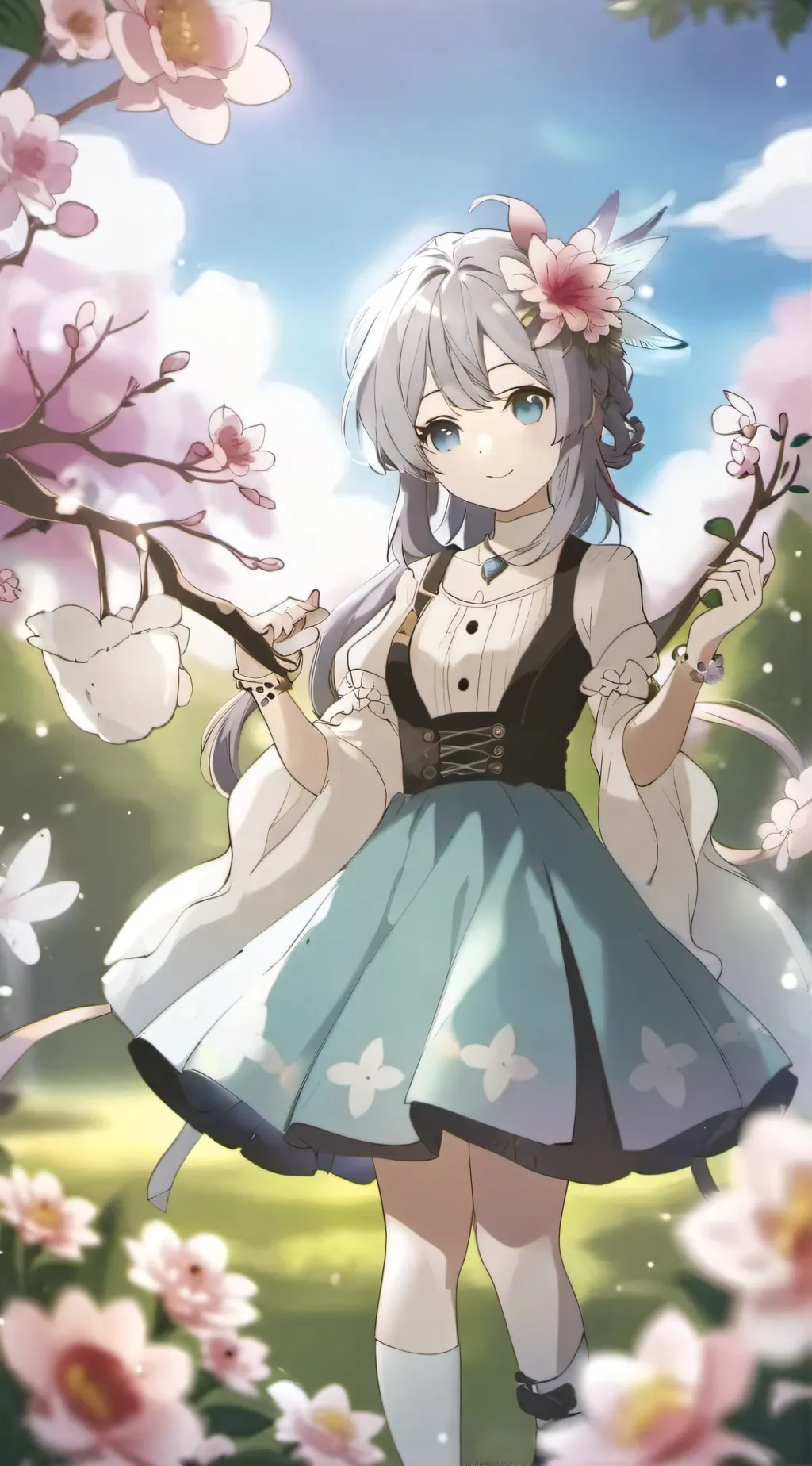 ai character: Hanako Shinizugawa background