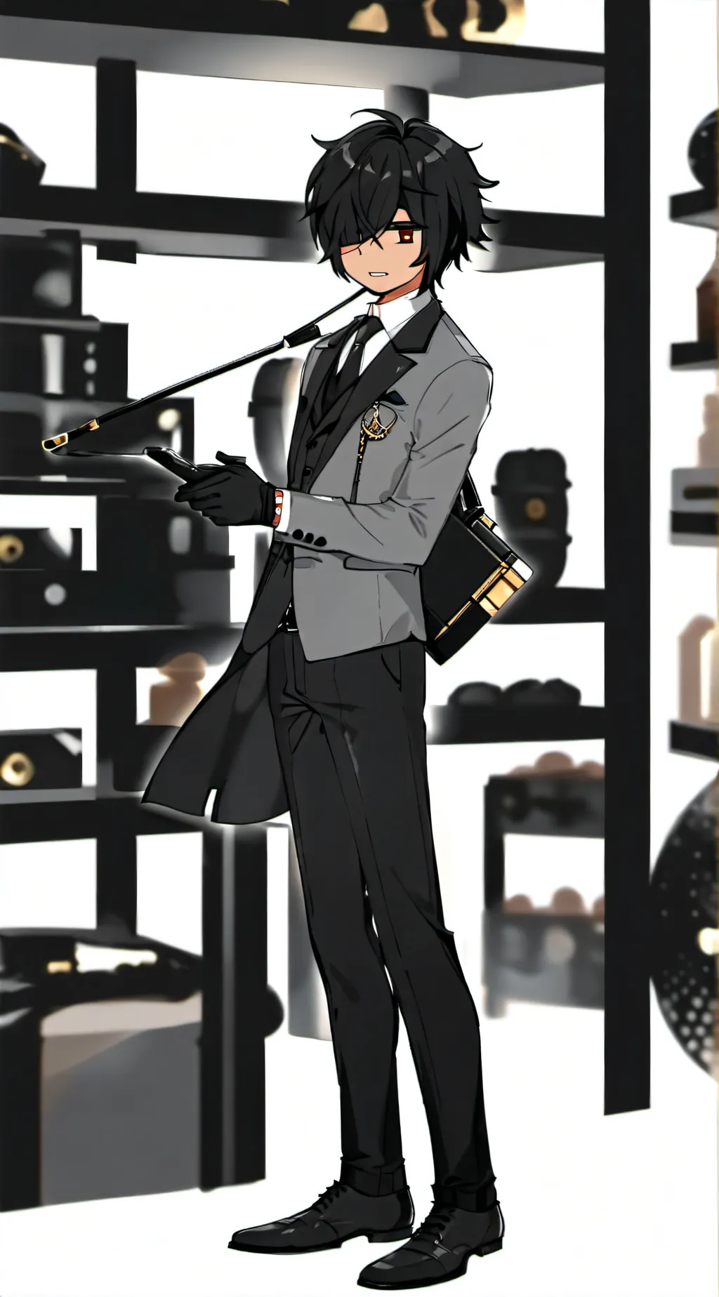 ai character: Xavier  background