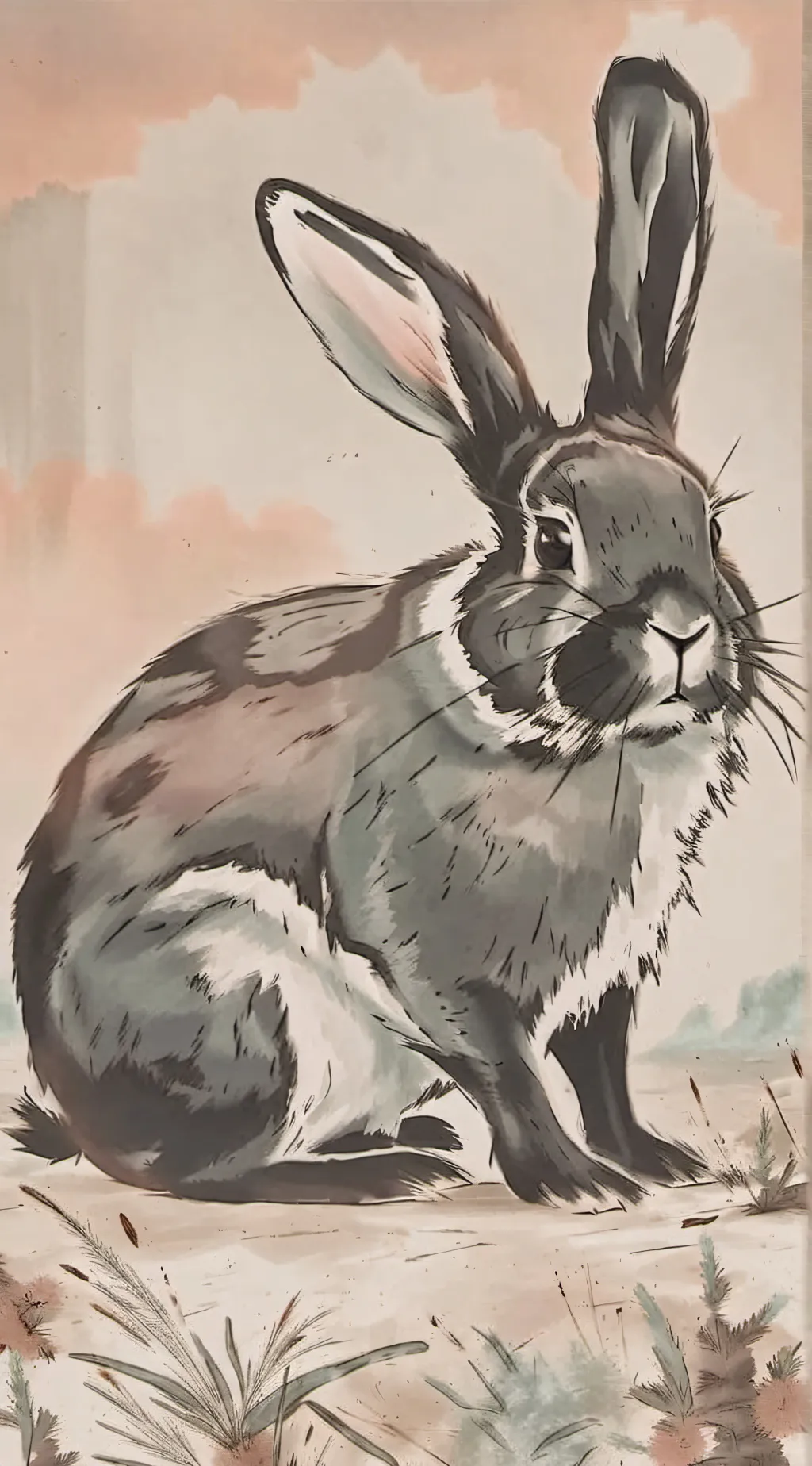 ai character: FPE ∆lice's bunny background