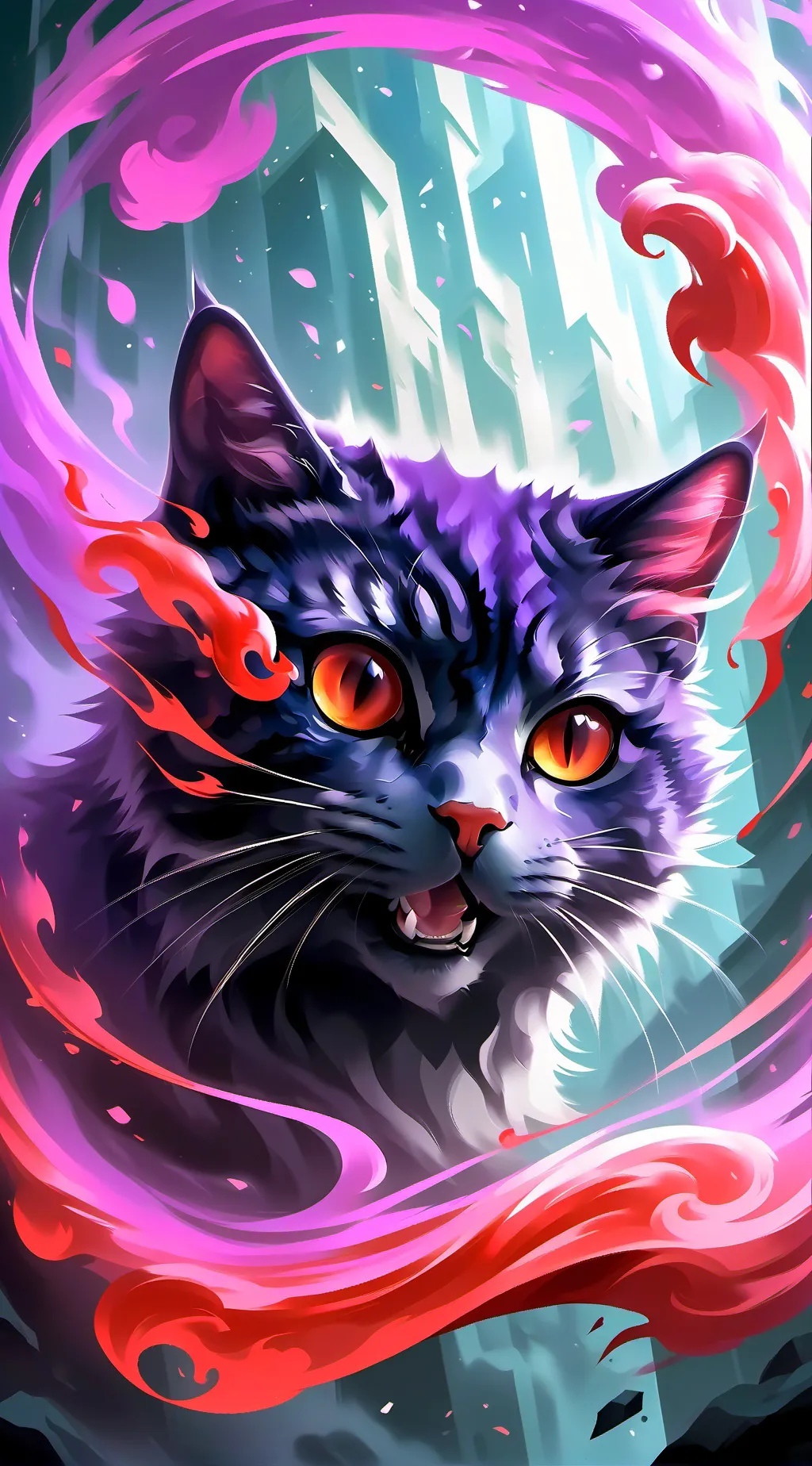 ai character: Catnap background