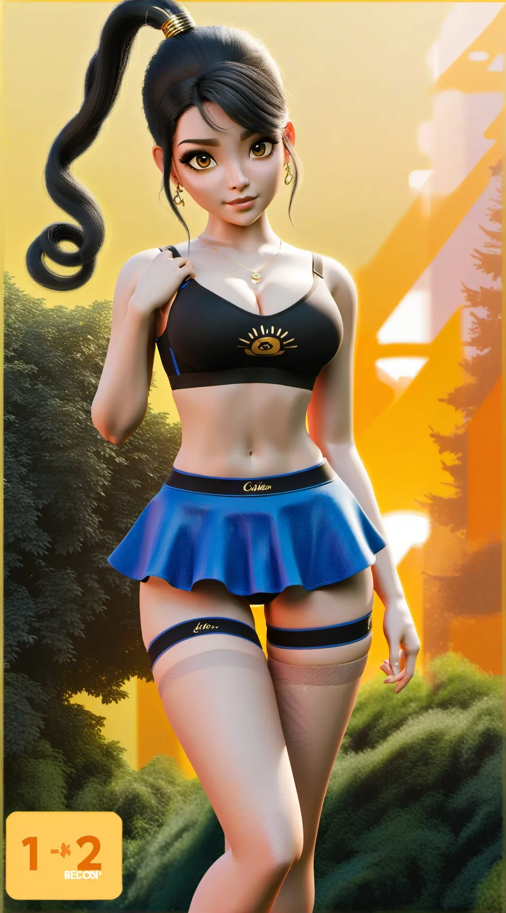 ai character: Sarah background