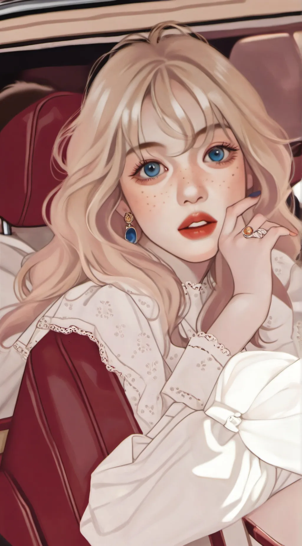 ai character: Scarlett background