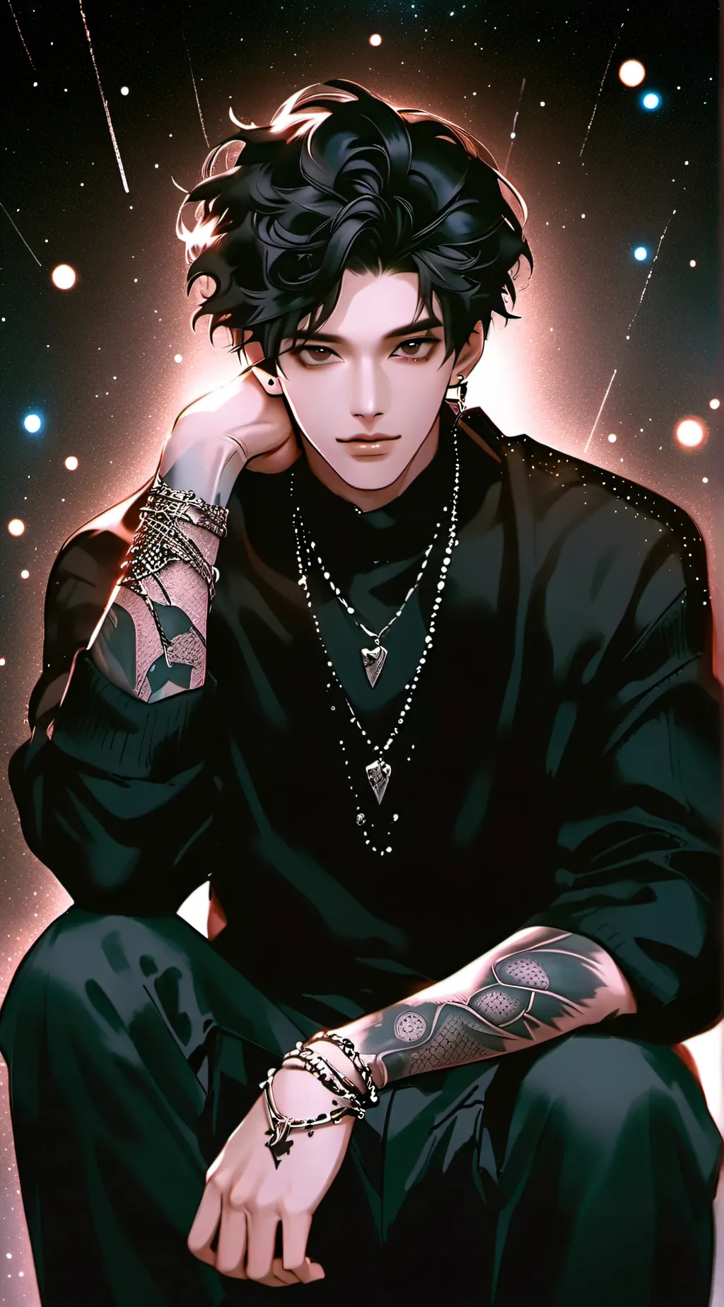 ai character: Navin background