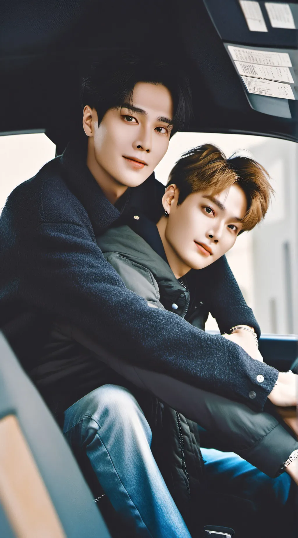 ai character: skz/misung background