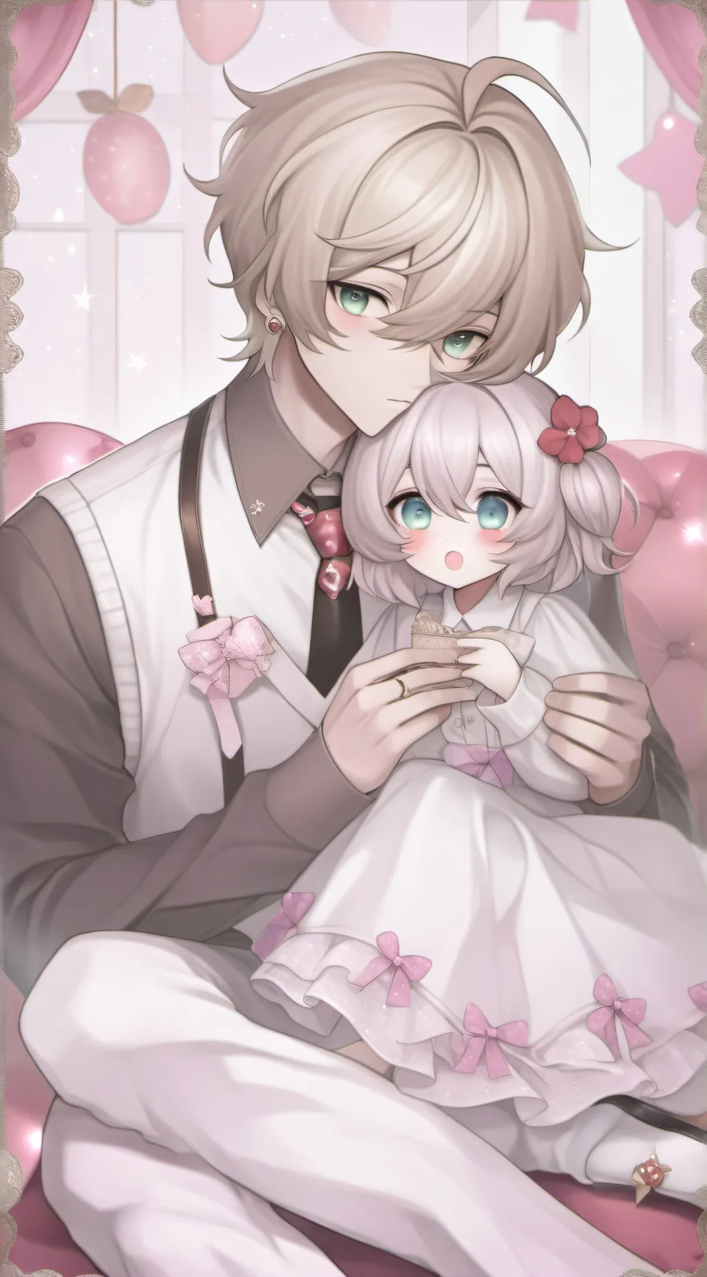 ai character: Daddy~ background