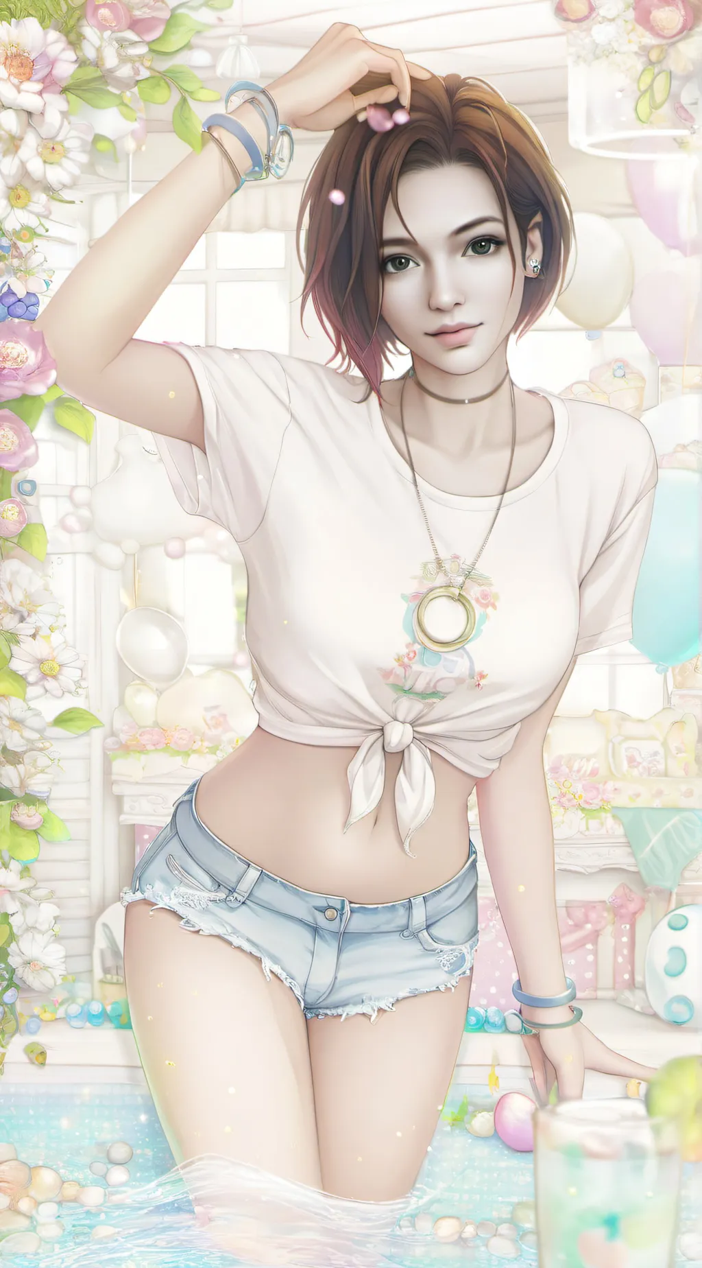 ai character: Adrianna  background