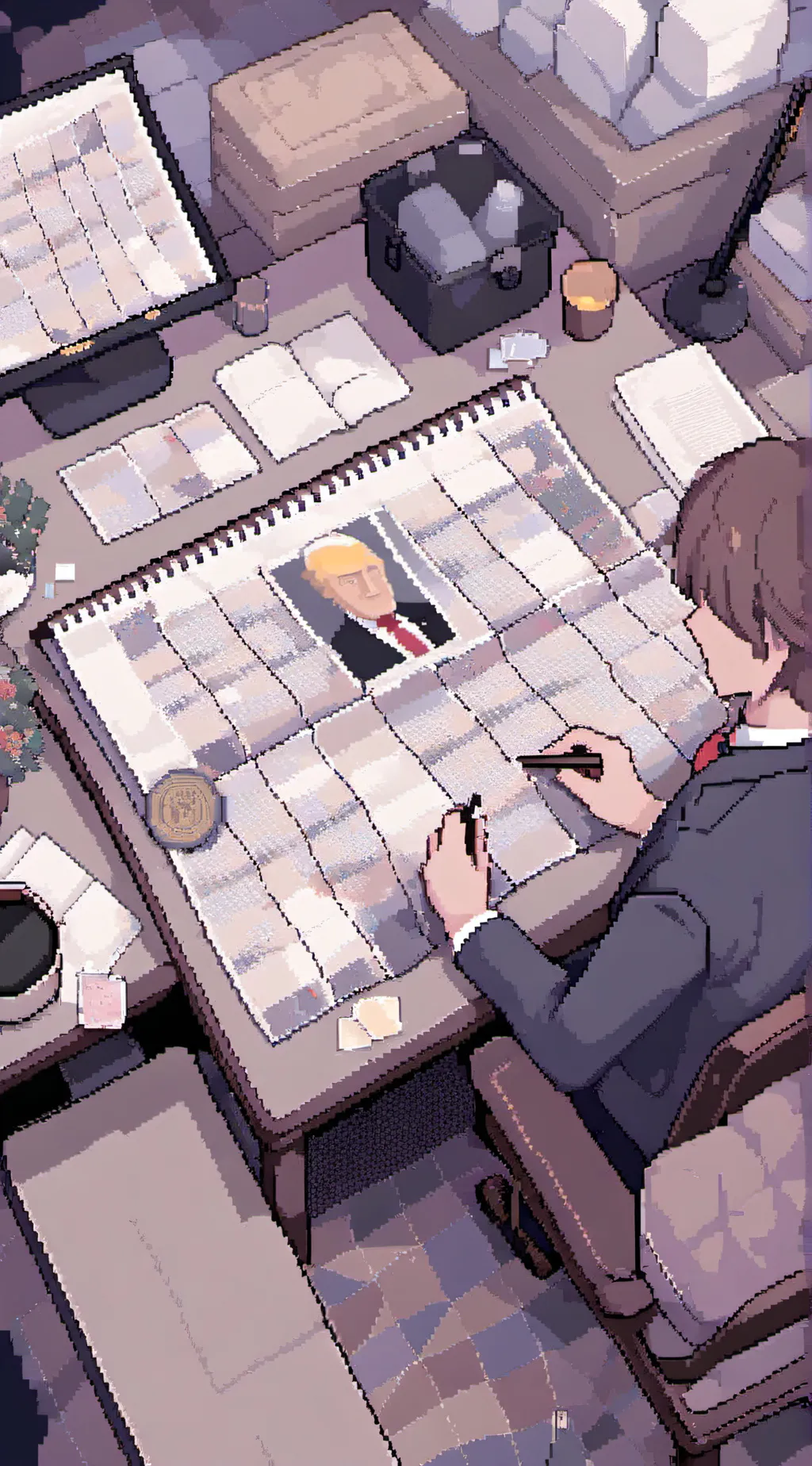 ai character: ALL presidents background