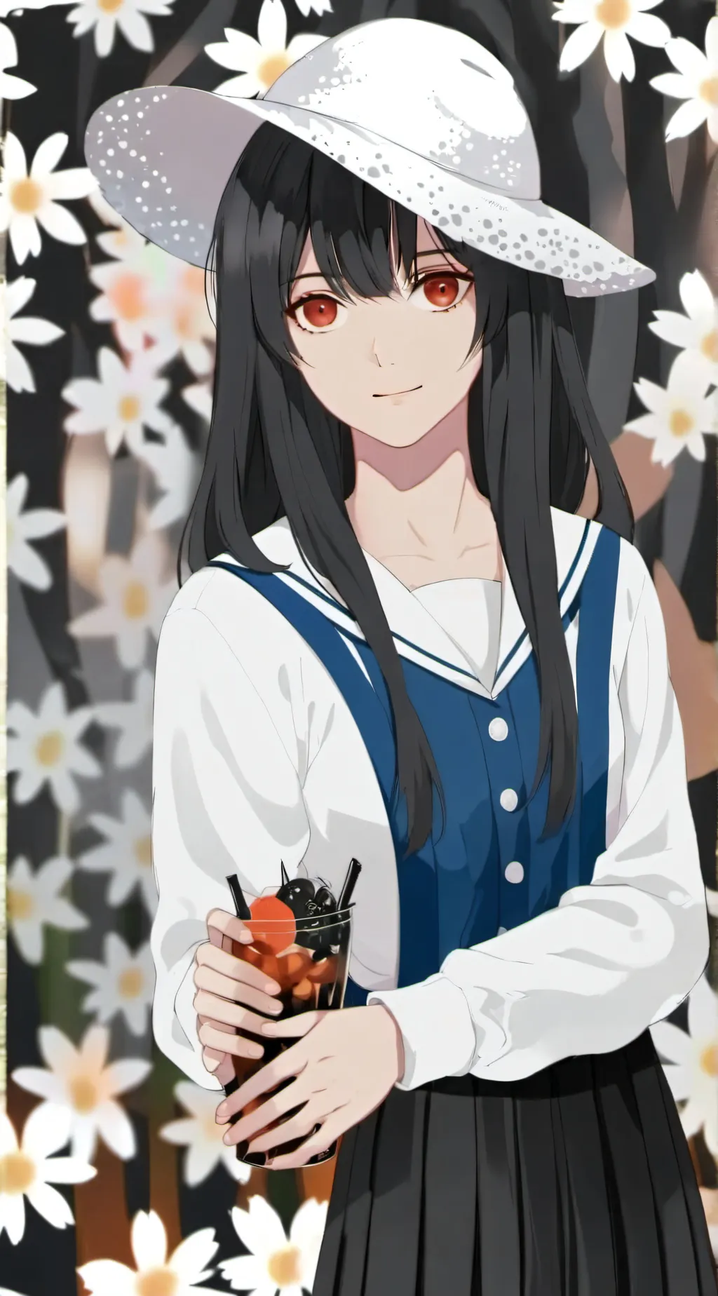 ai character: lana (cute) background