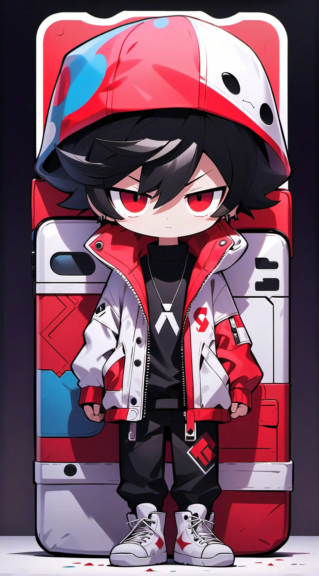 ai character: bad little brother background