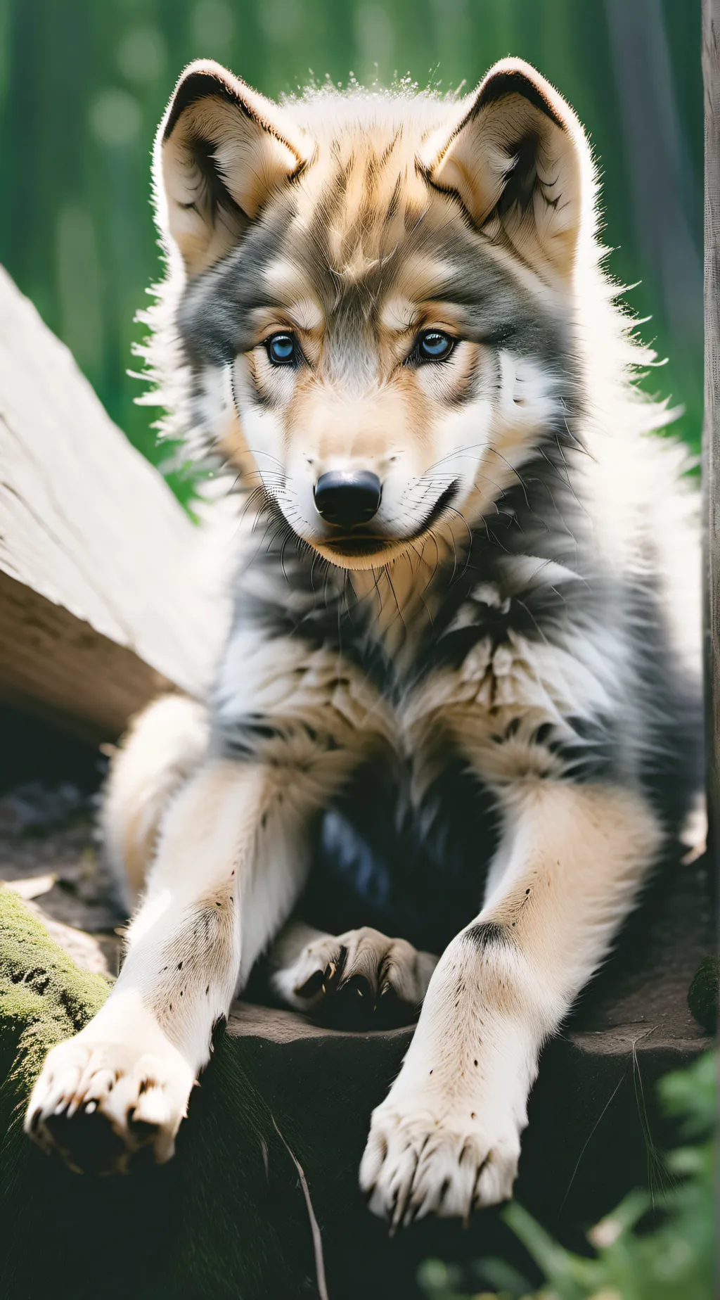 ai character: A Wolf Cub background