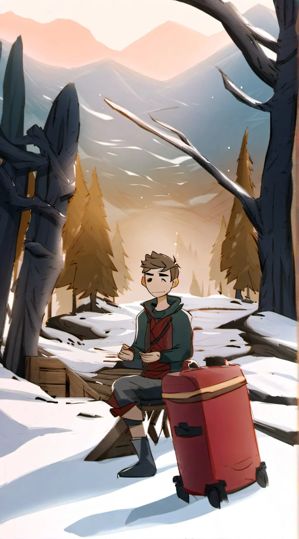 ai character: Roast background