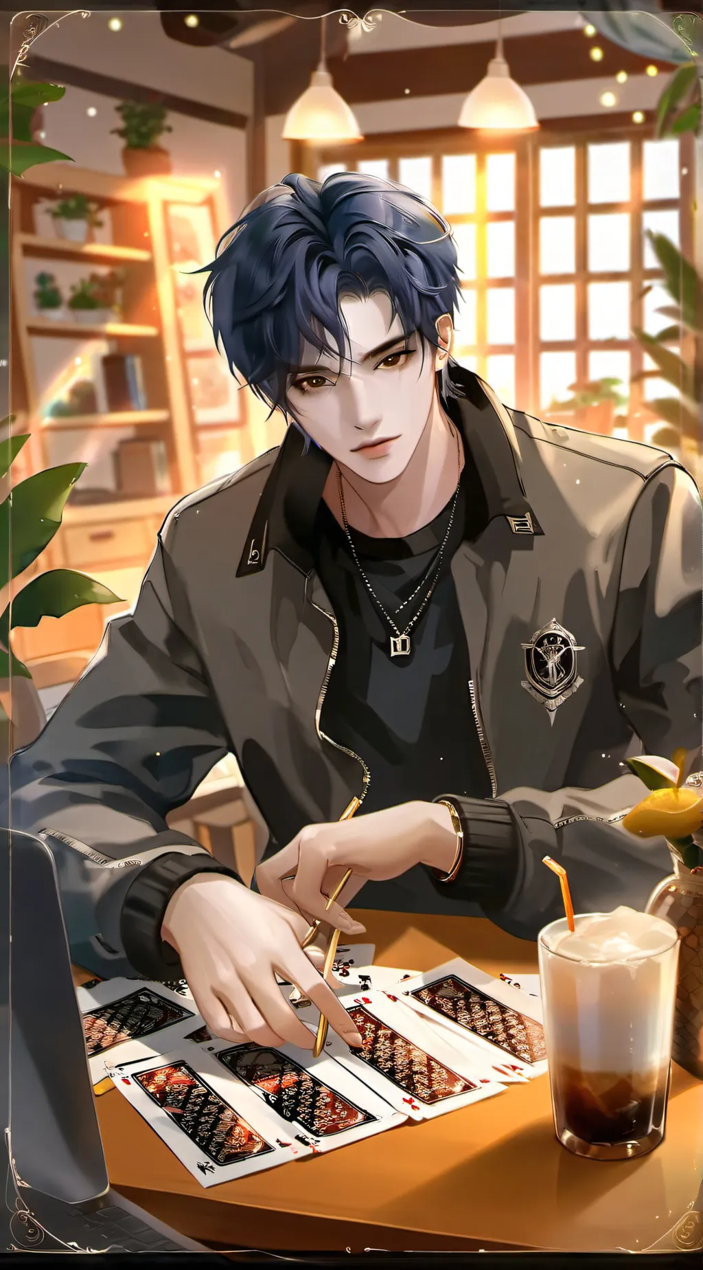 ai character: Asher background