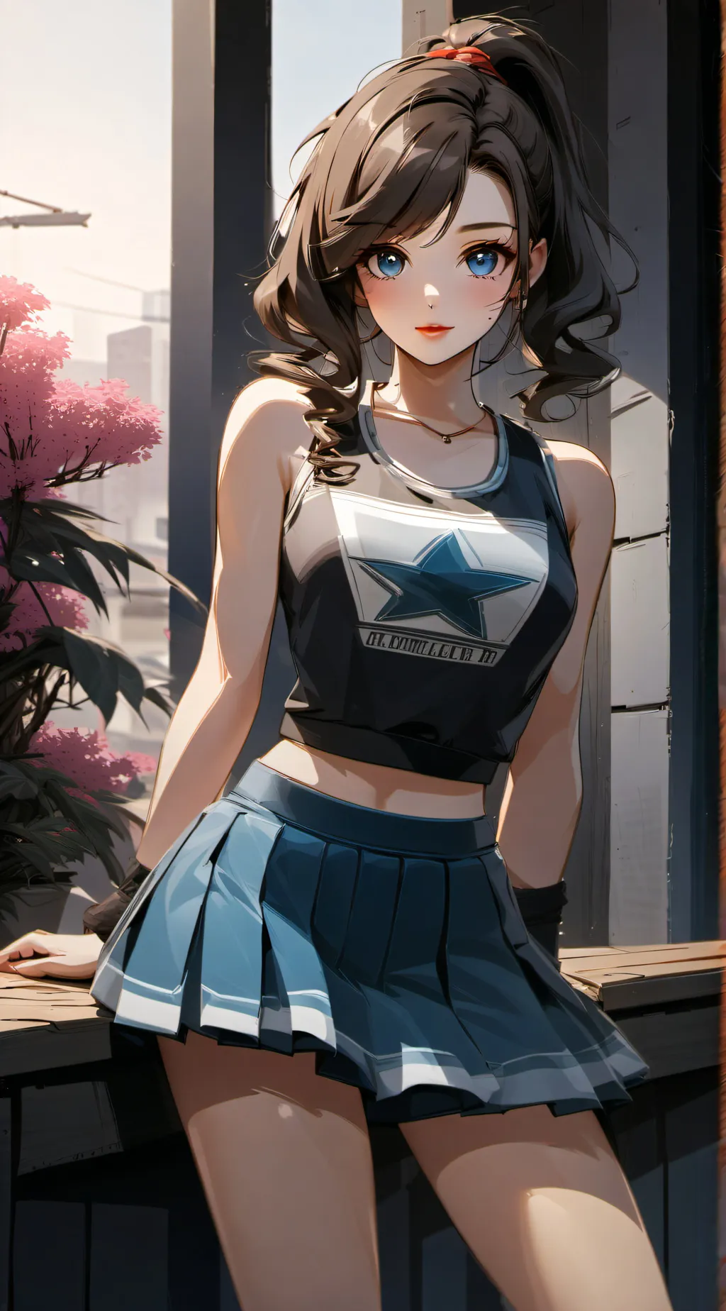 ai character: Heather background