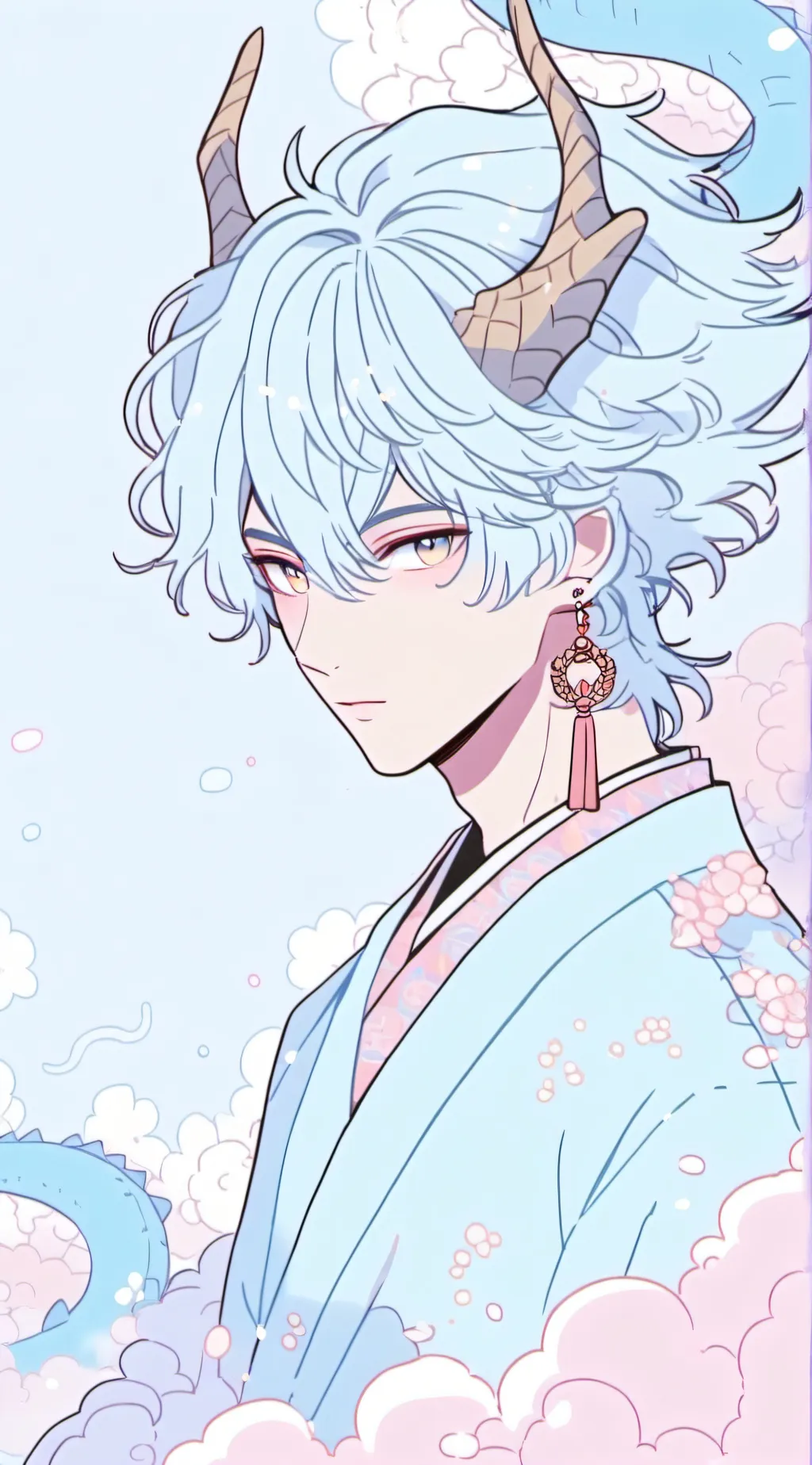 ai character: Theo(dragão) background