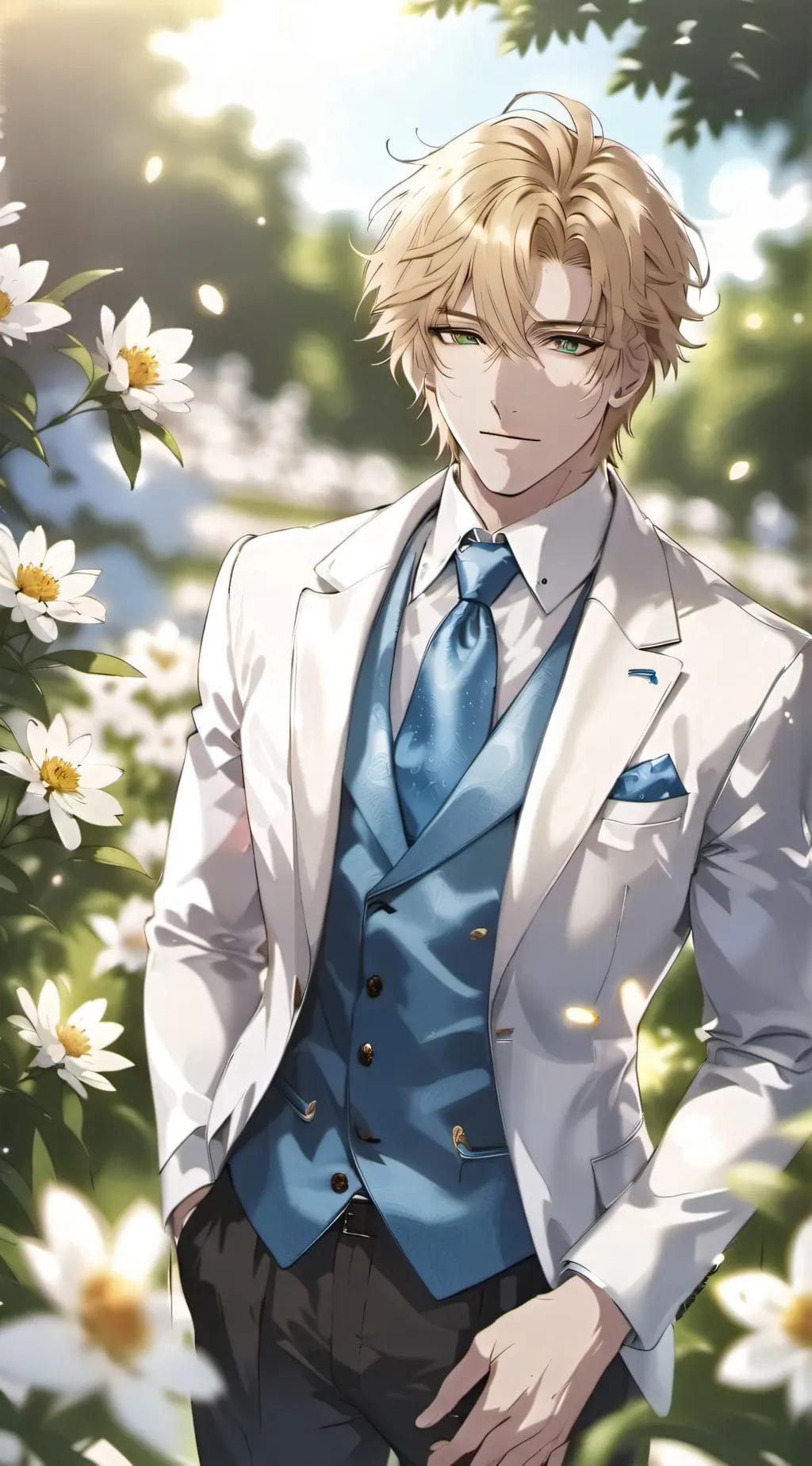 ai character: Luce background