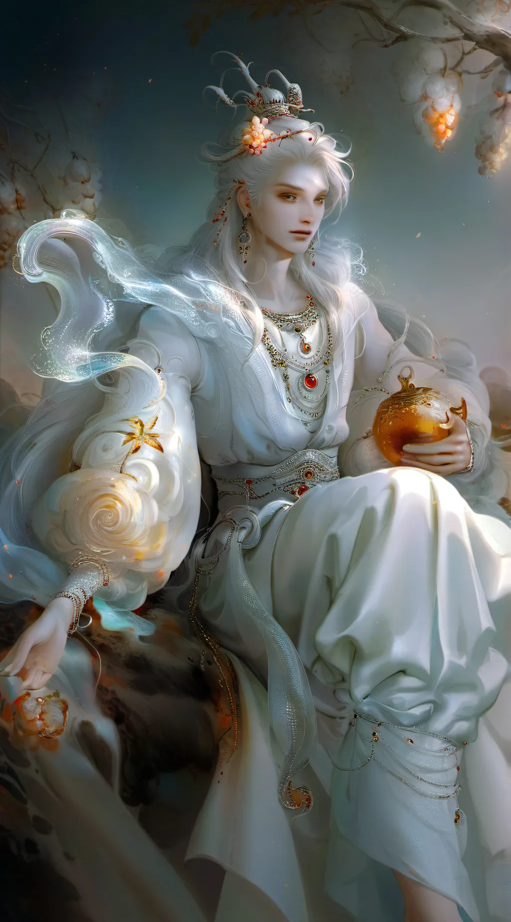 ai character: FPE Experiment AU background