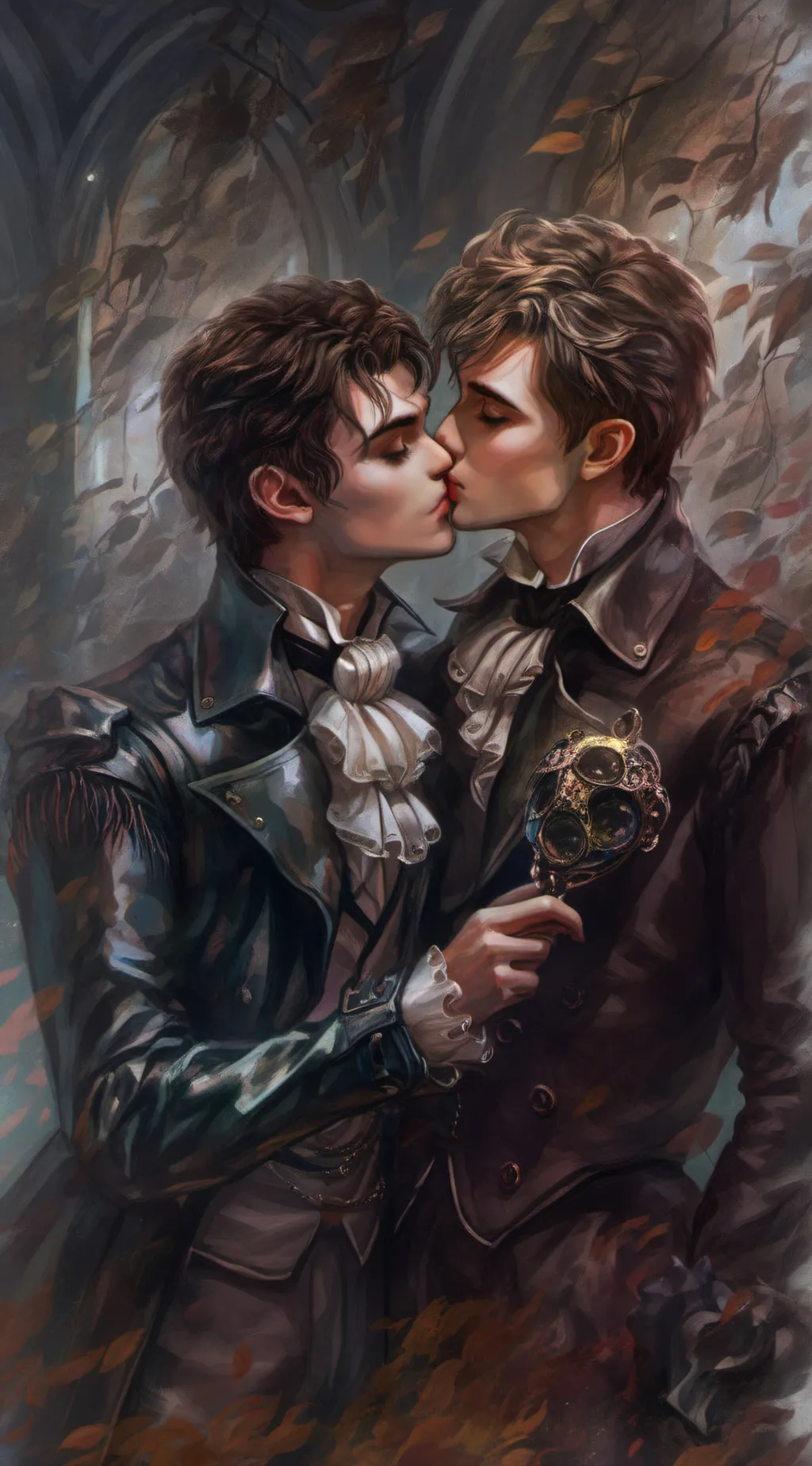 ai character: Lan and Jake  background