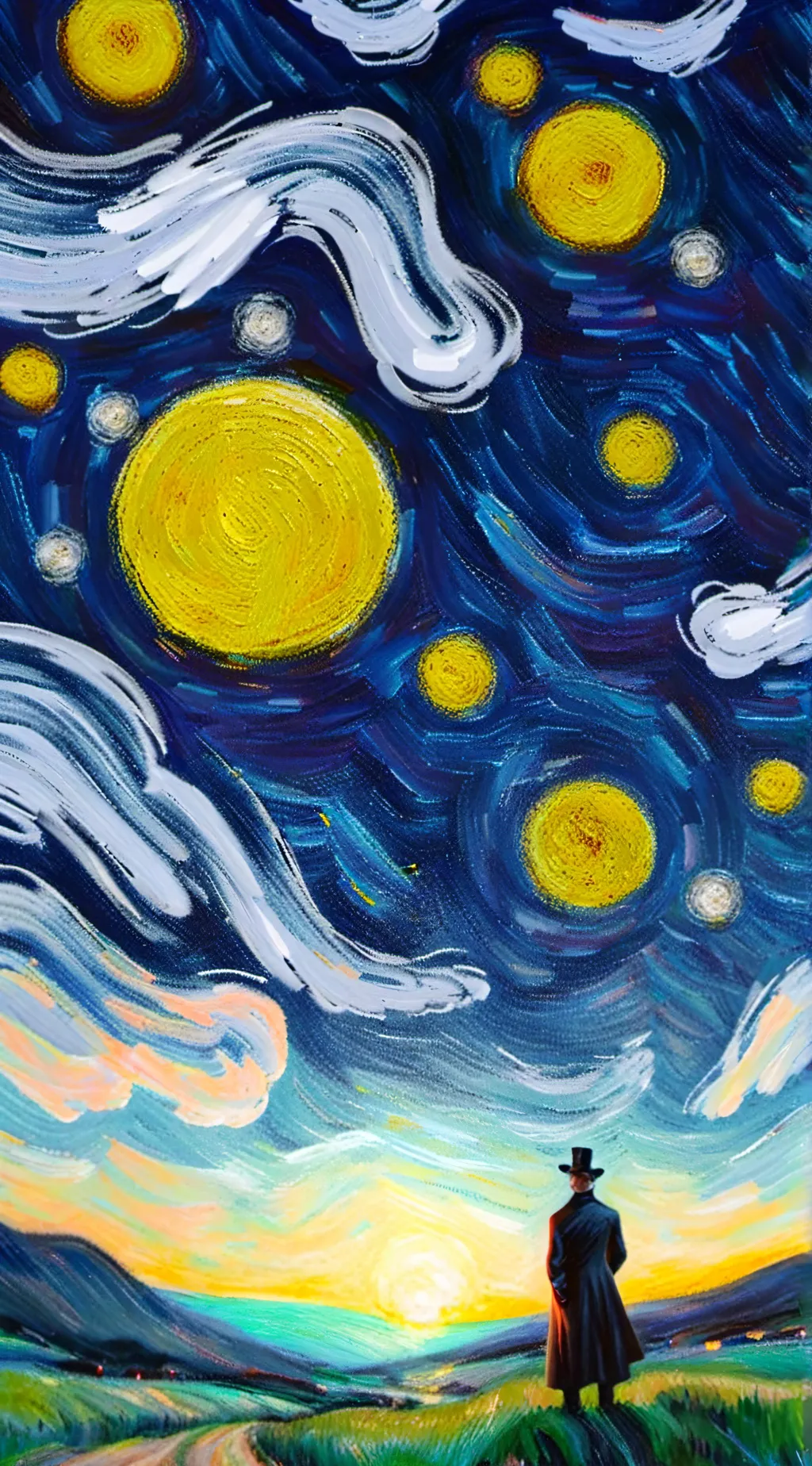 ai character: hook background