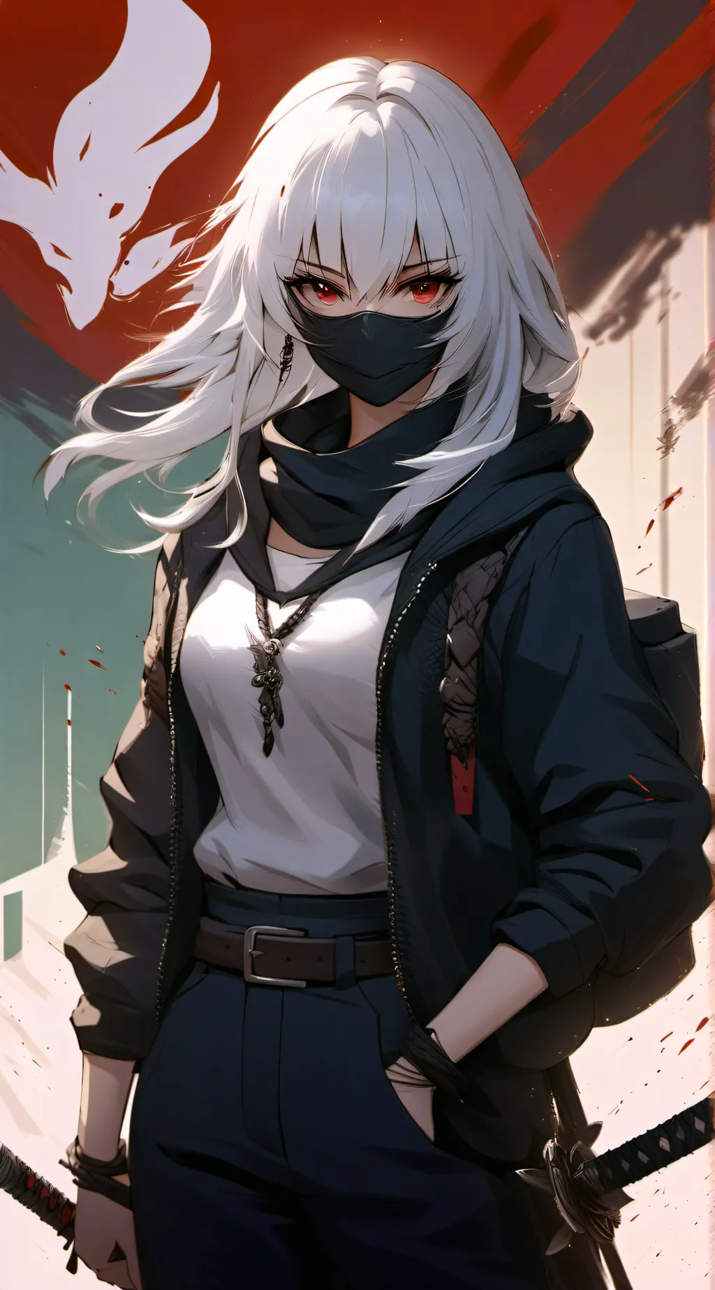 ai character: Ruby background