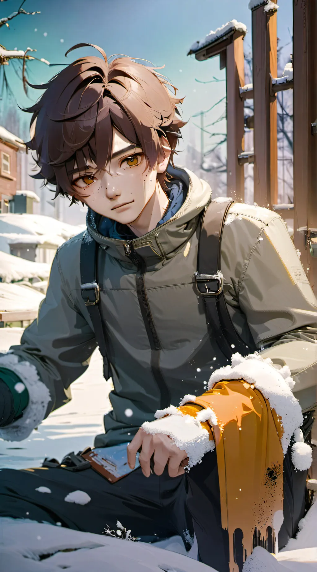 ai character: Aiden  background