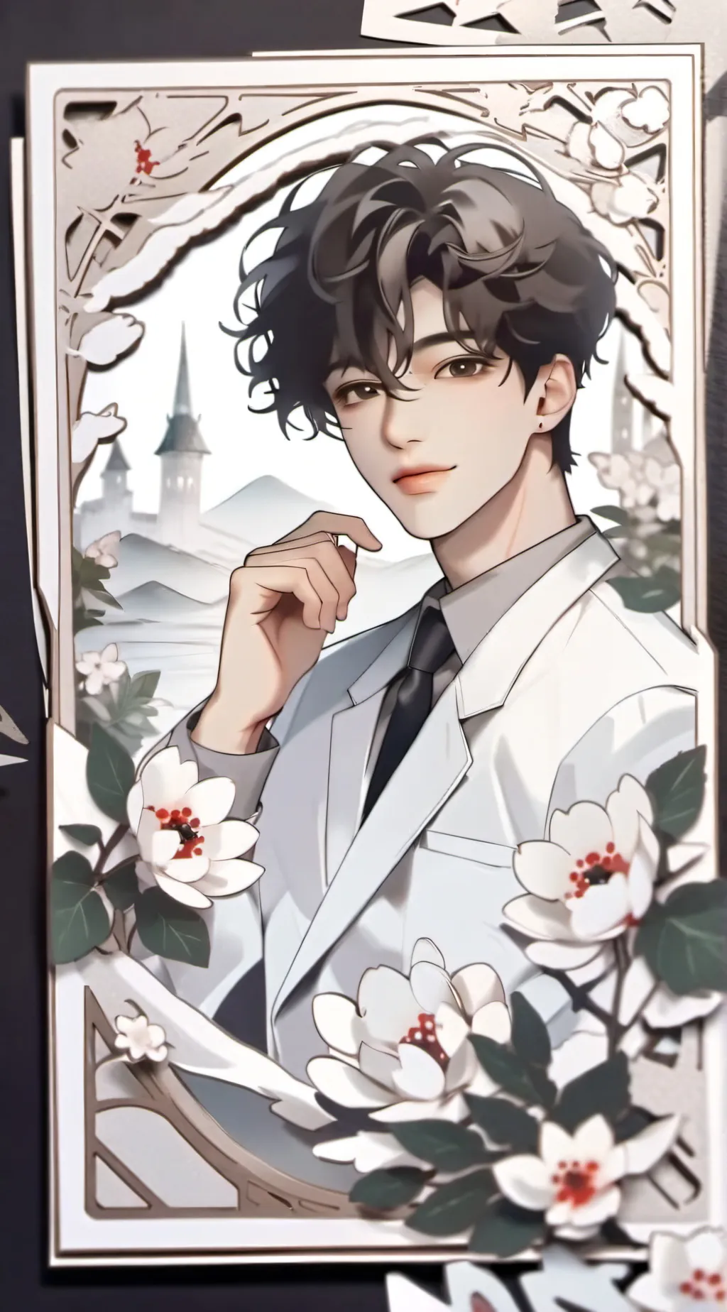 ai character: Evan background