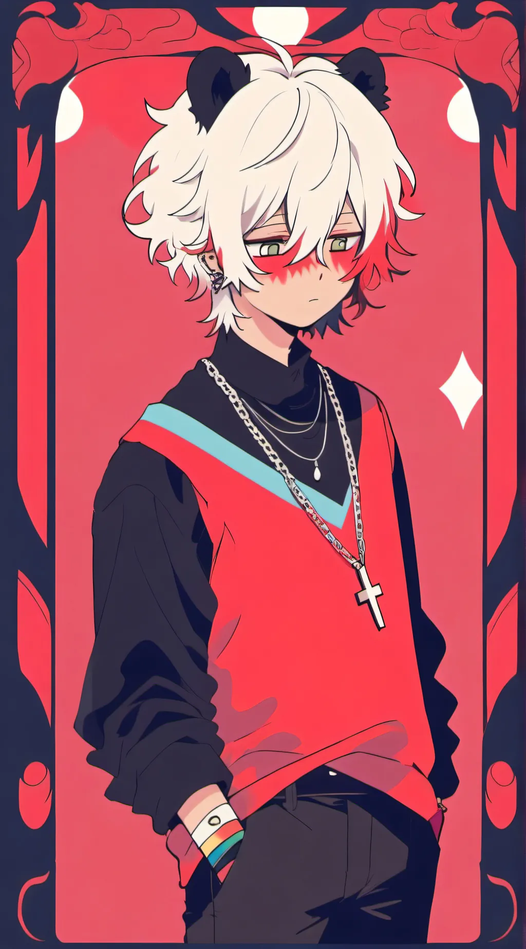 ai character: Ash background