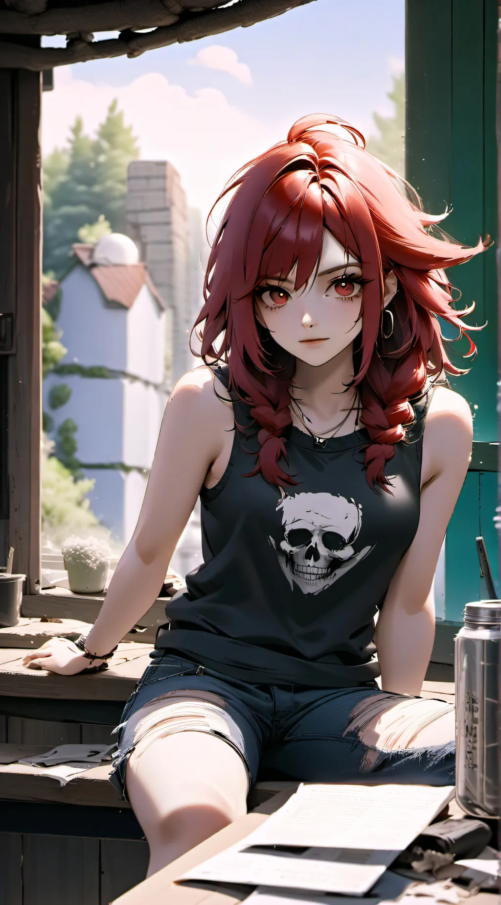 ai character: ☆Ash♡ background