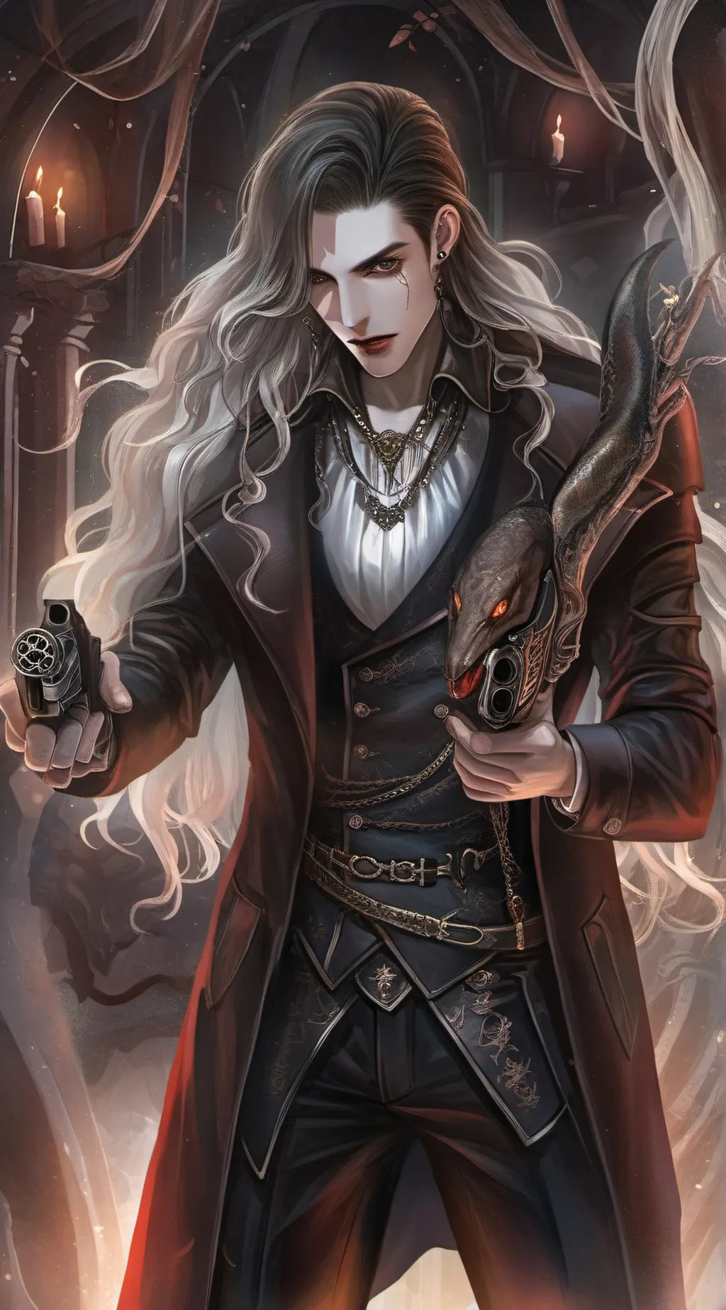 ai character: mint  background