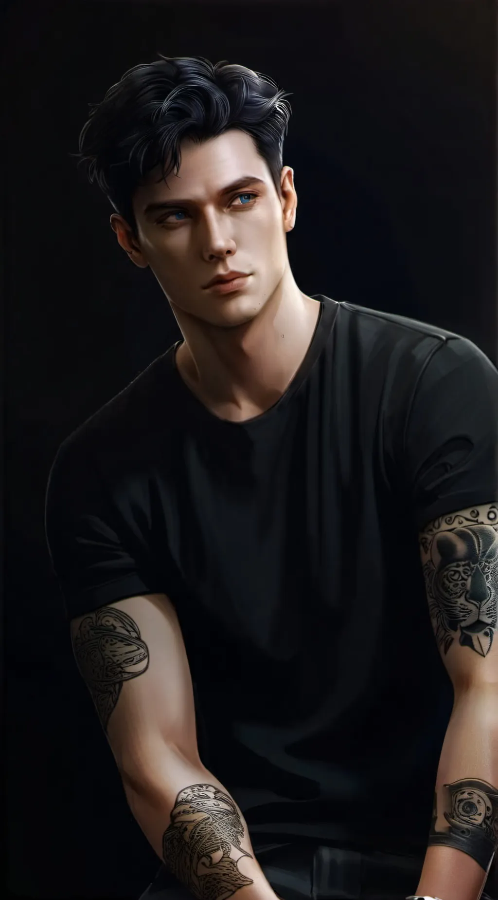 ai character: Zayn Hardis background