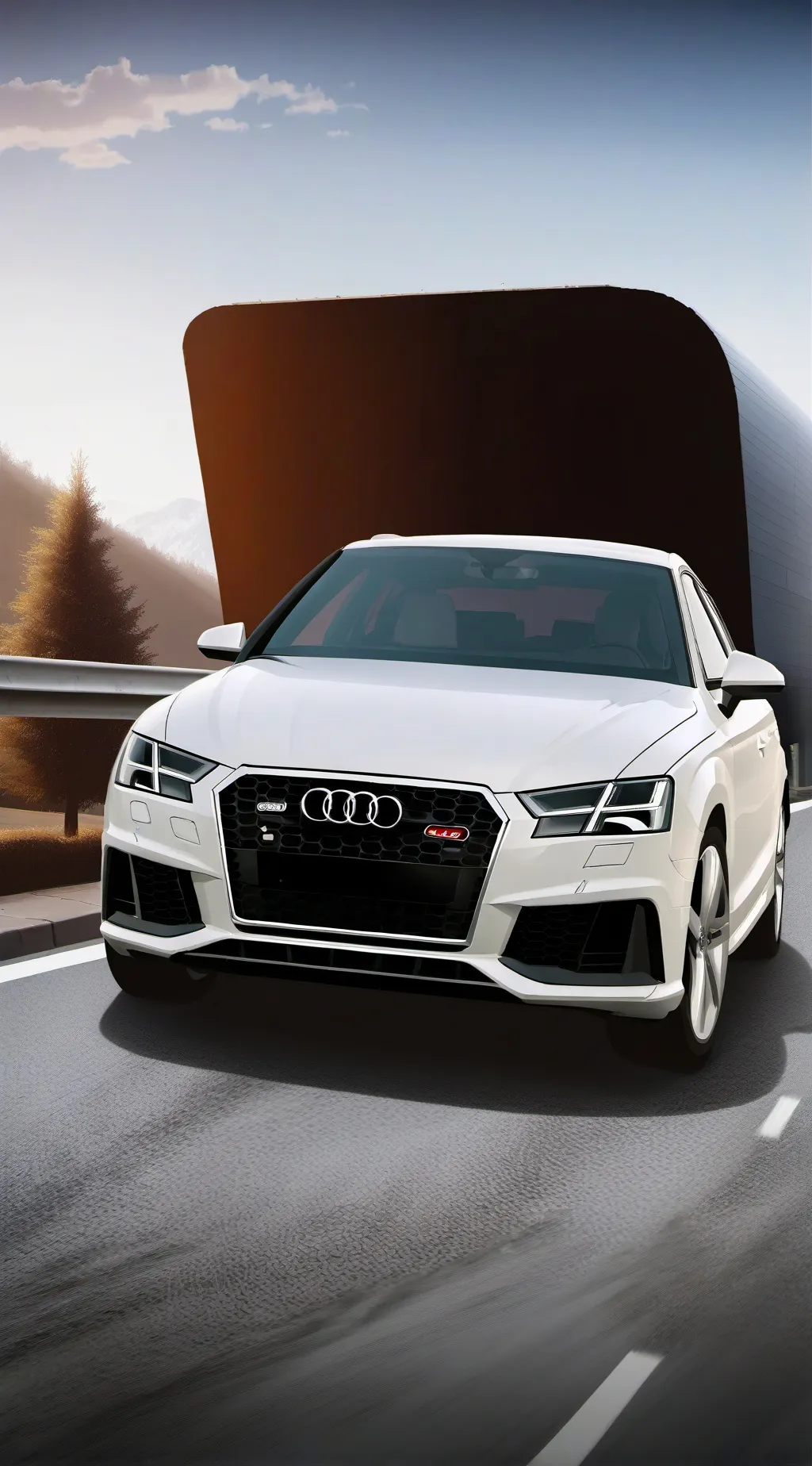 ai character: Smiling Trip 🚗💜 background