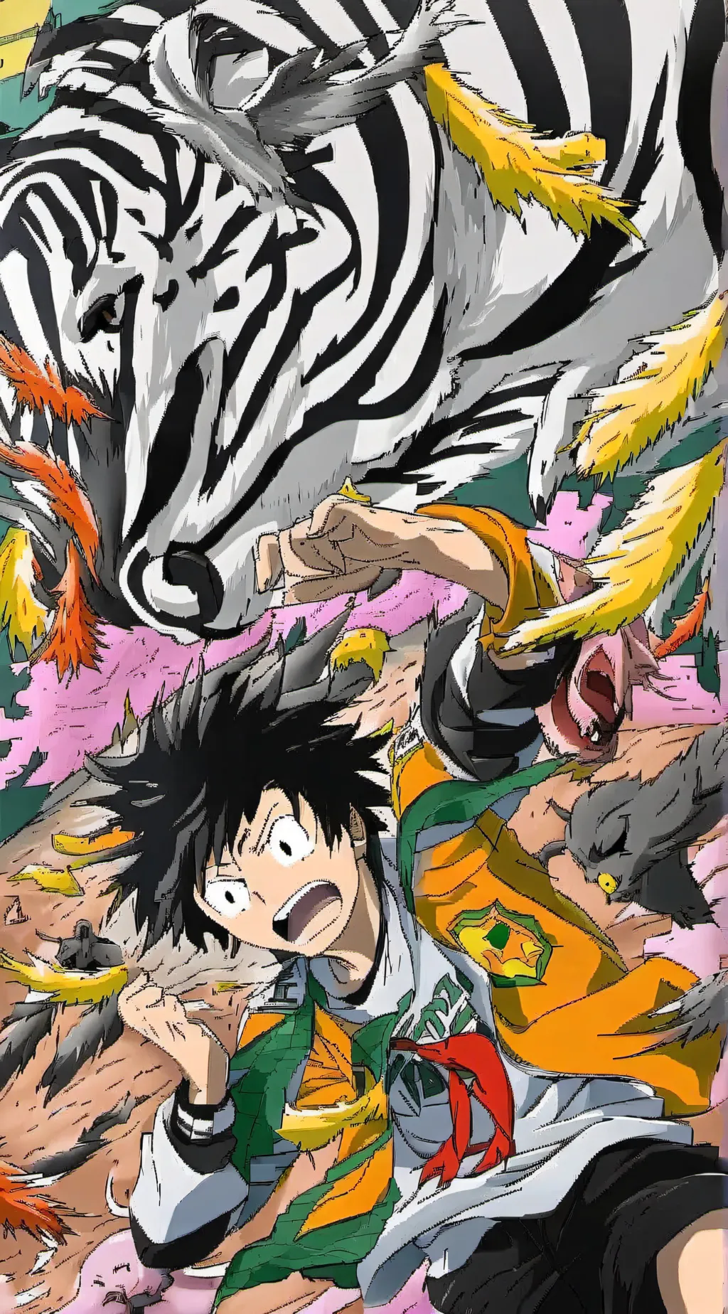 ai character: Mha sleepover background