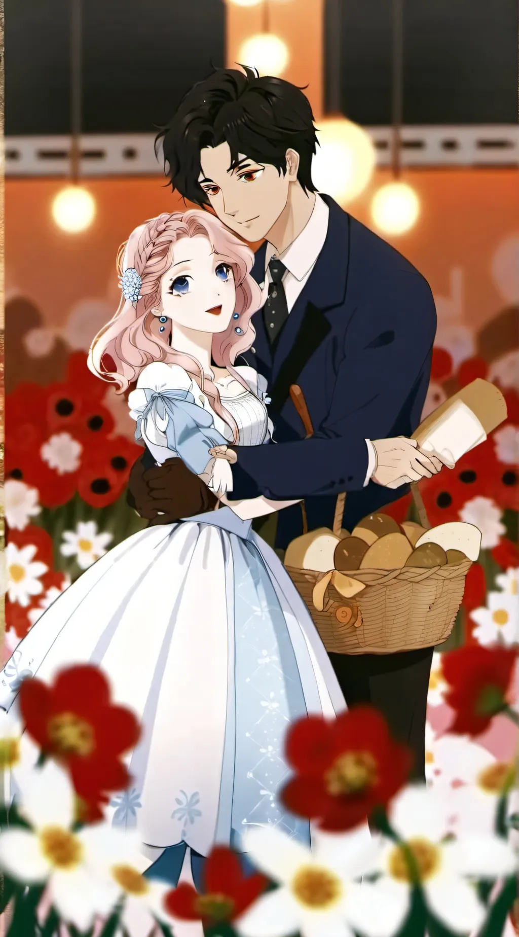 ai character: bella dairy background