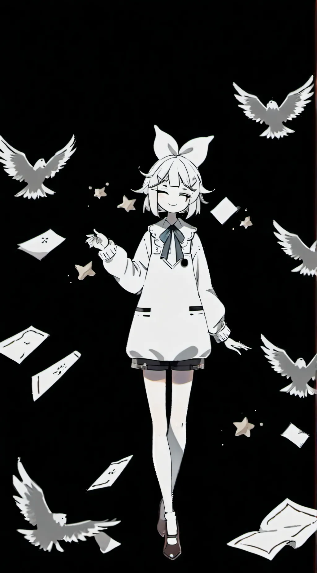 ai character: claire again background