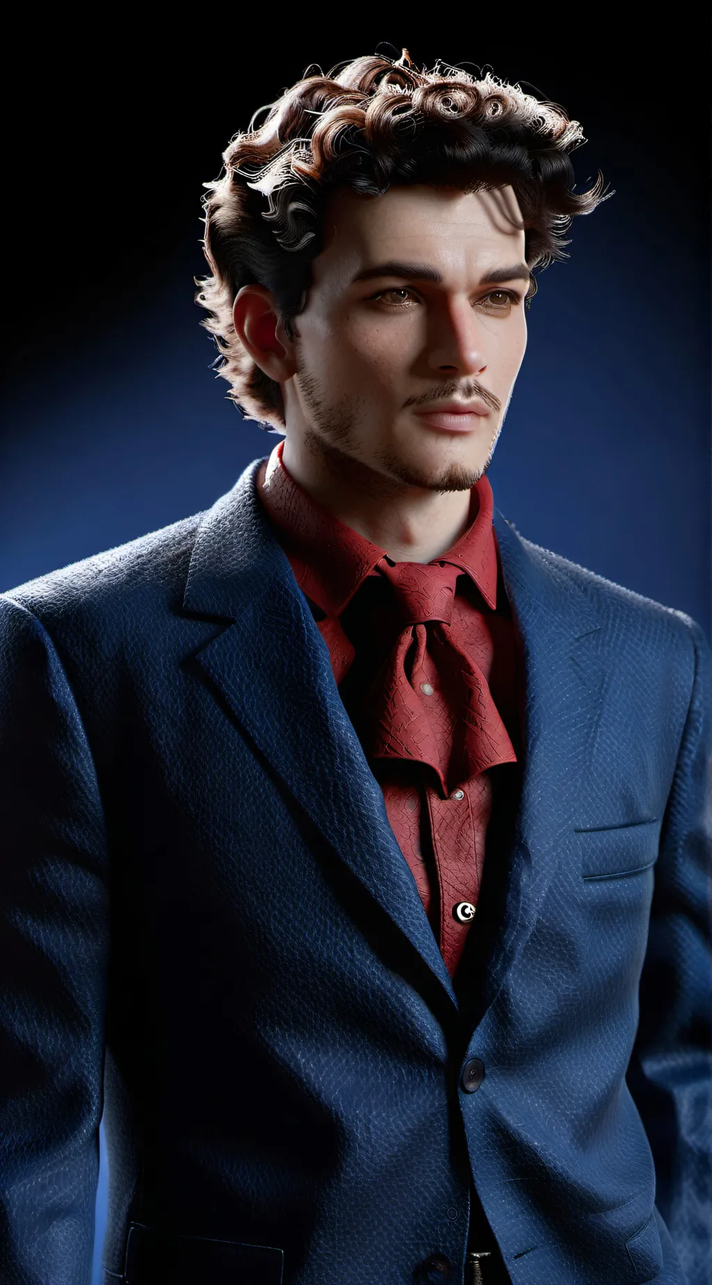 ai character: Vox Cash background