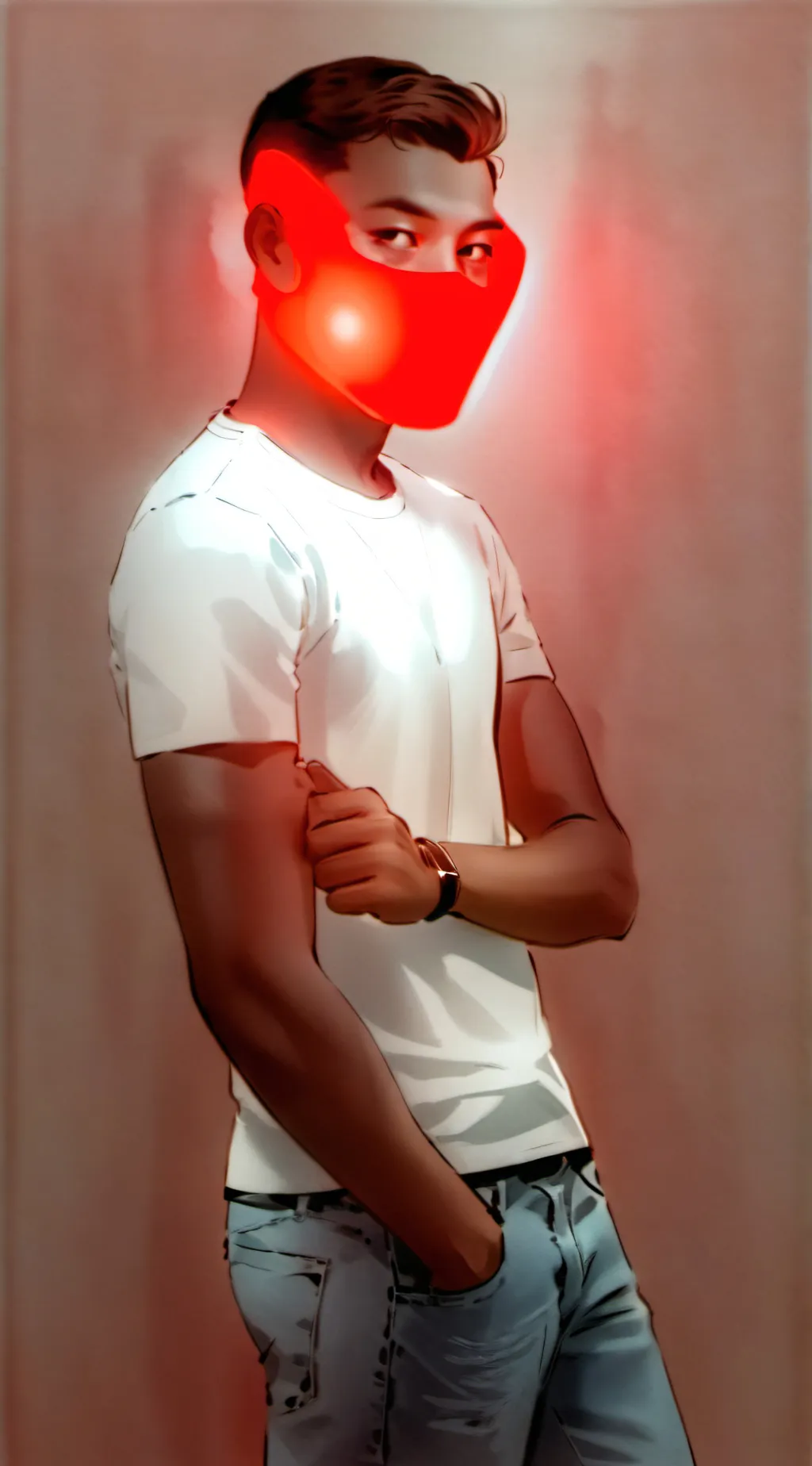 ai character: adam background