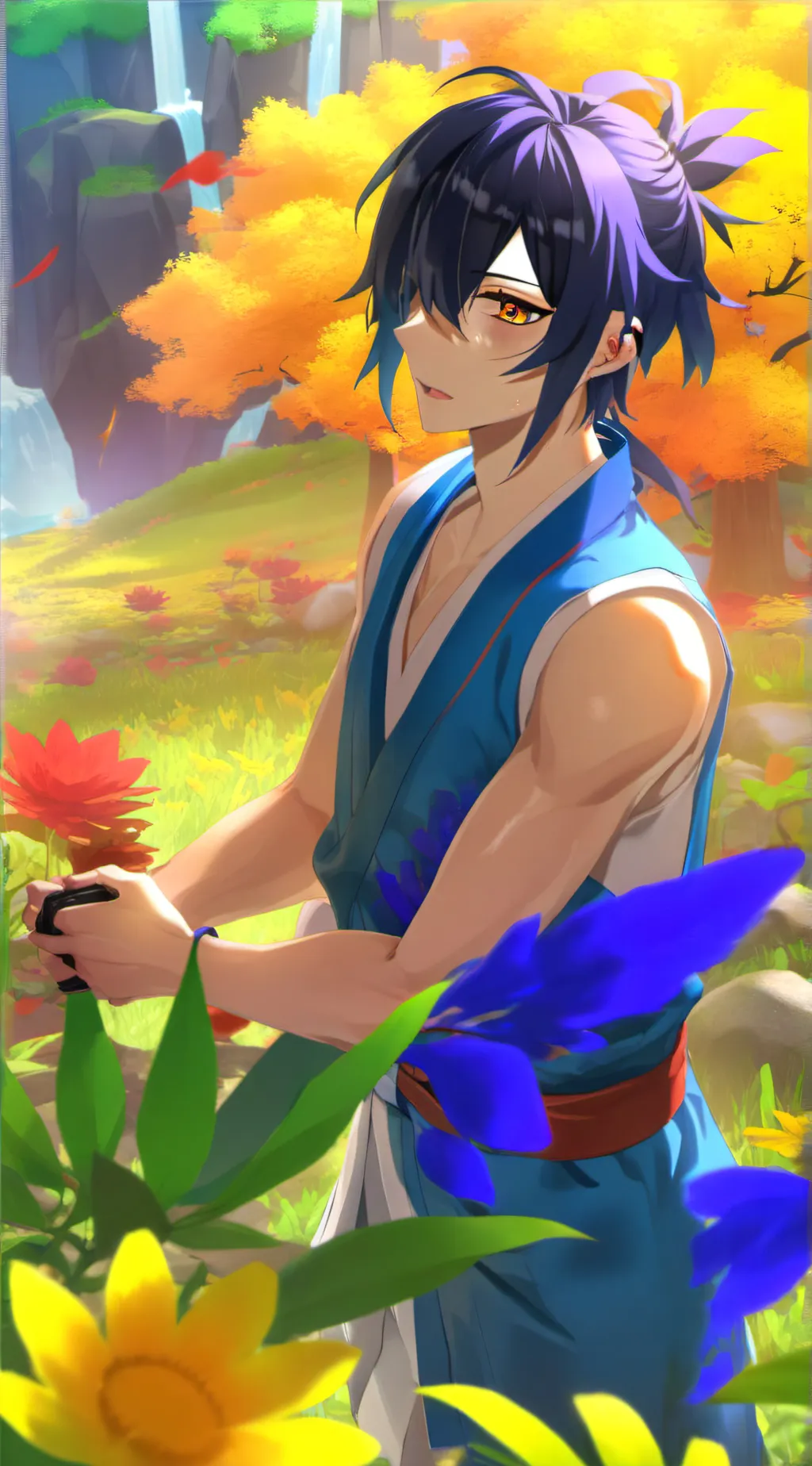 ai character: Sanyuu background