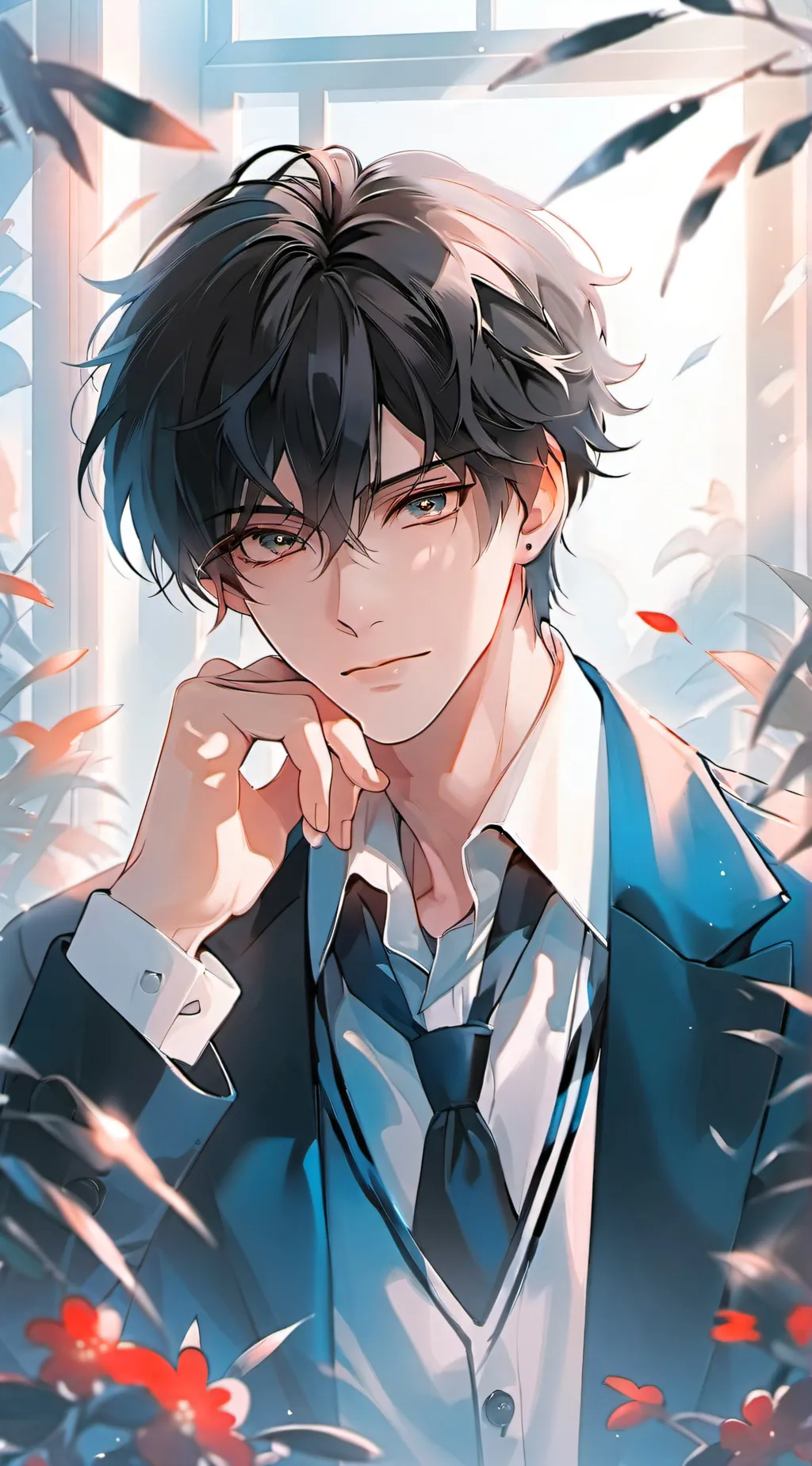 ai character: Ashton background