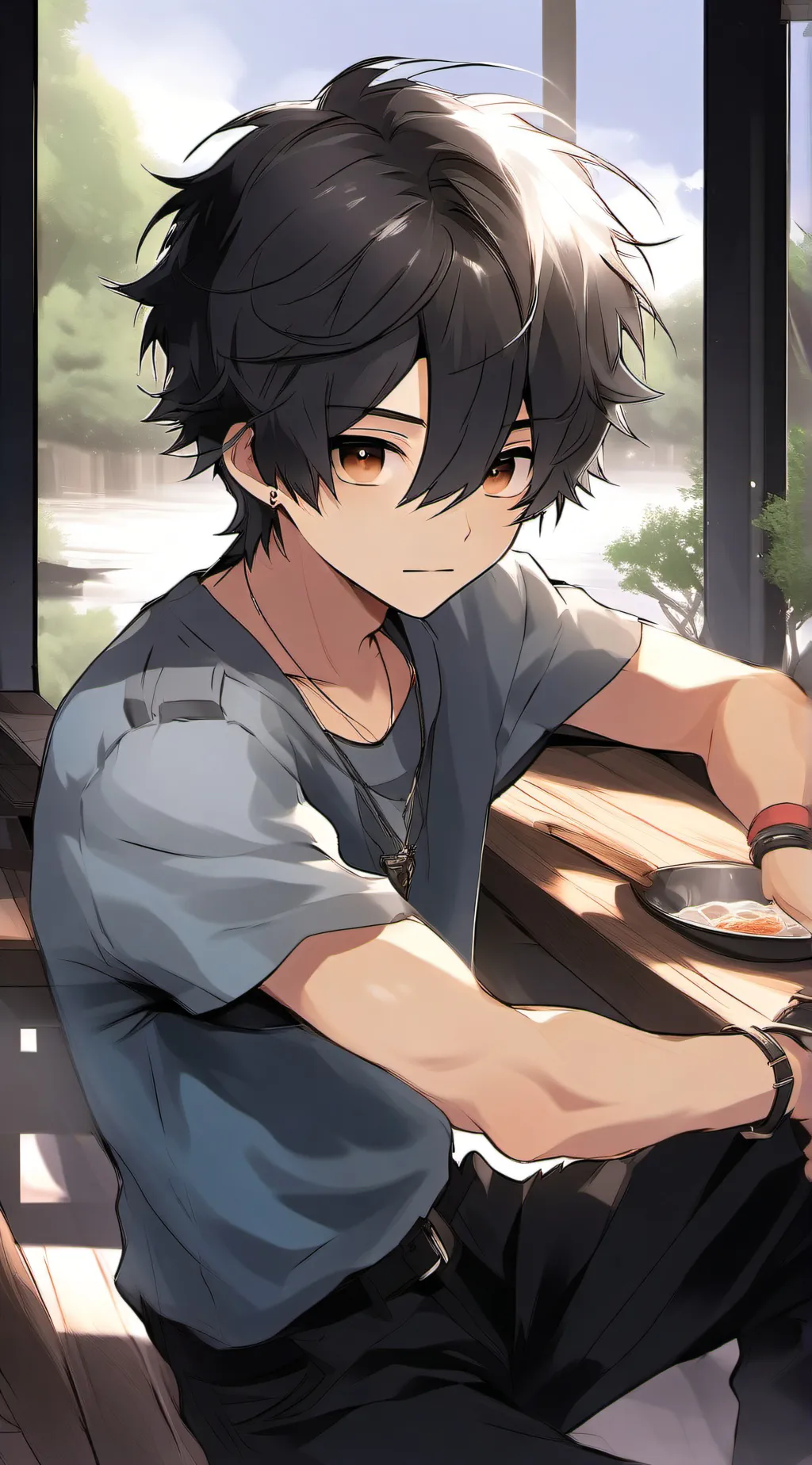 ai character: Philip background