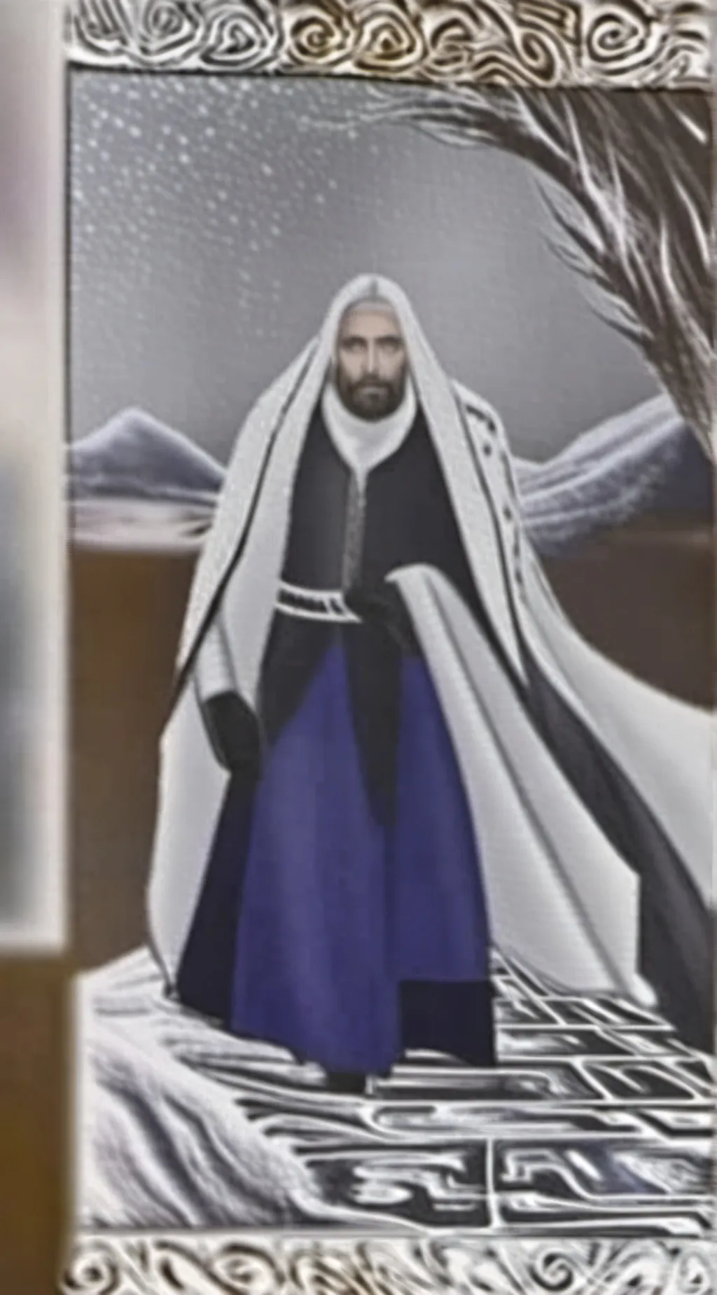 ai character:  god  background