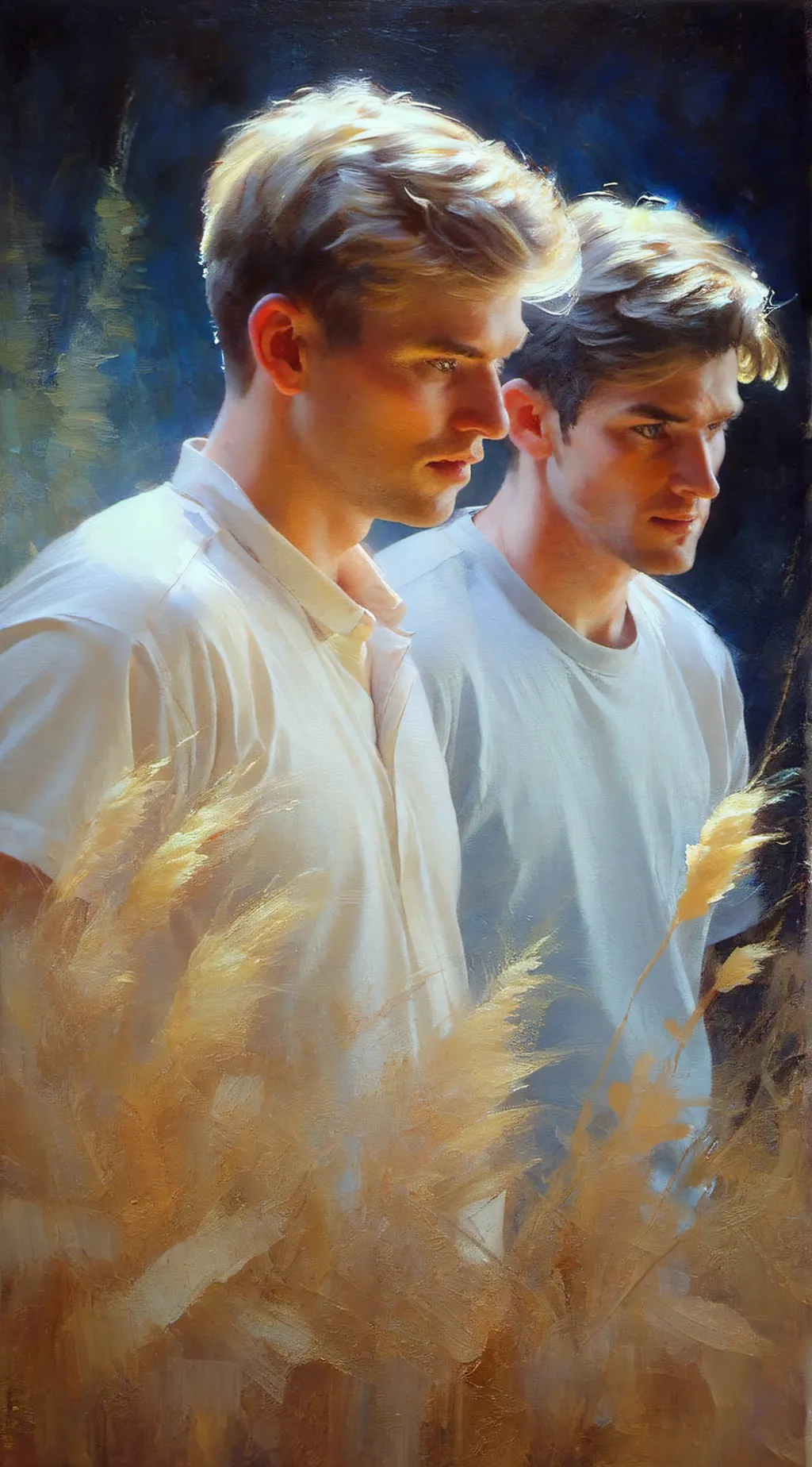 ai character: Bed restraints  background