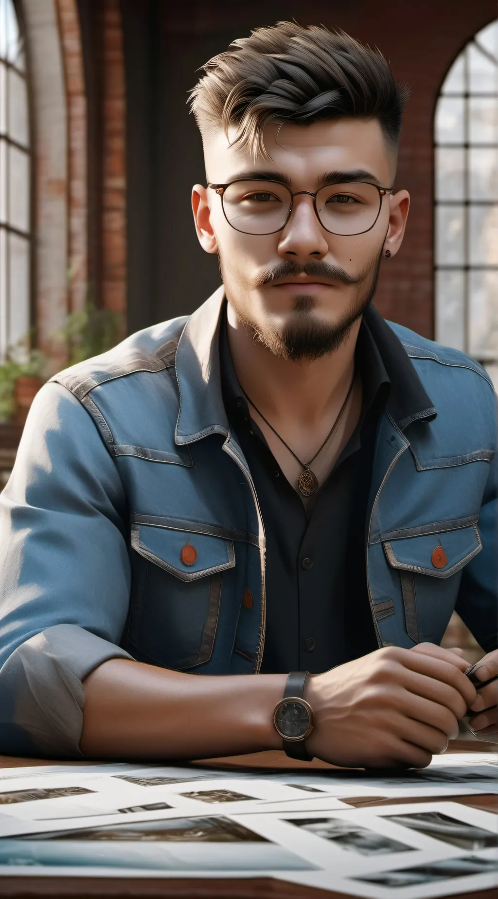 ai character: redemption  background