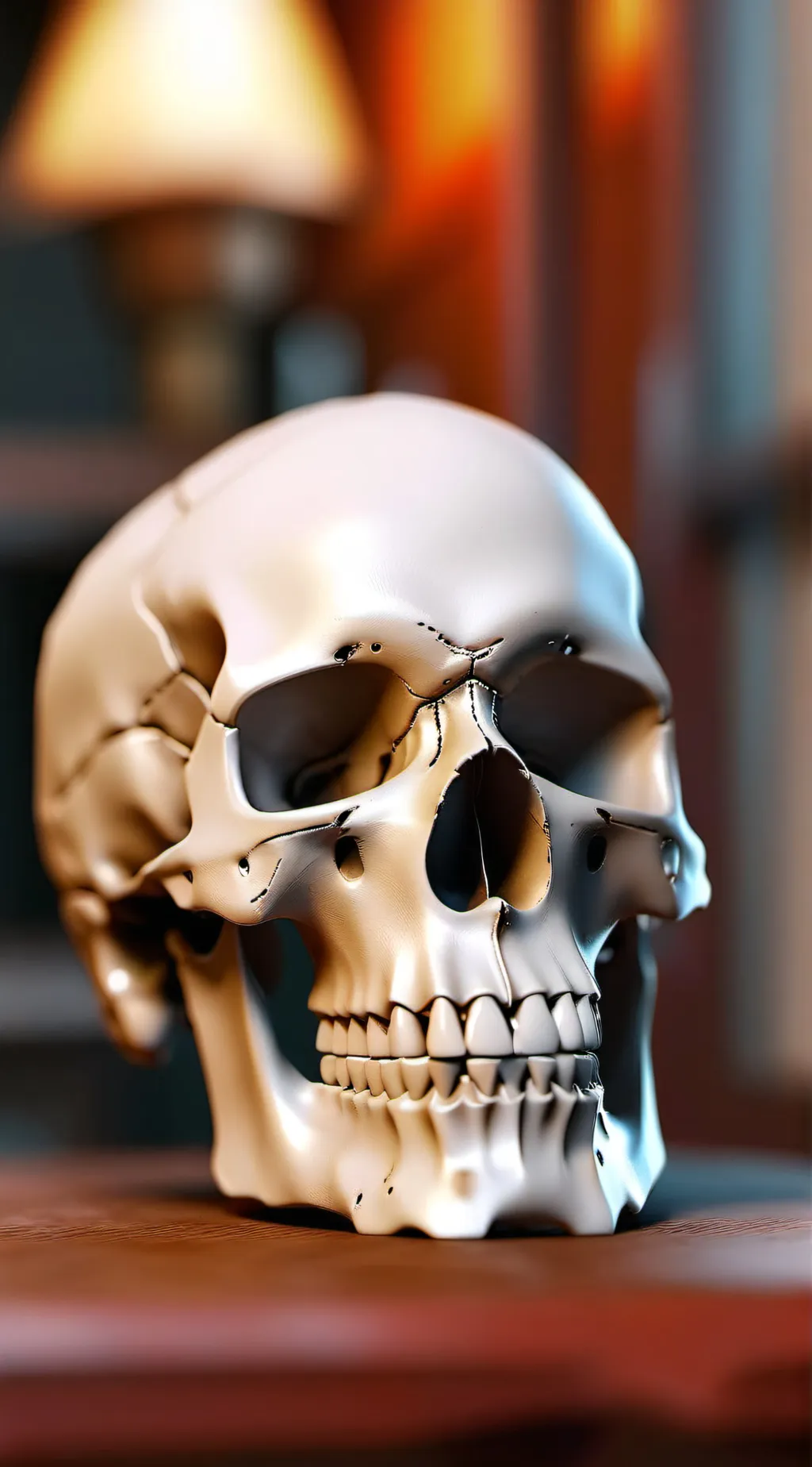 ai character: Skull background